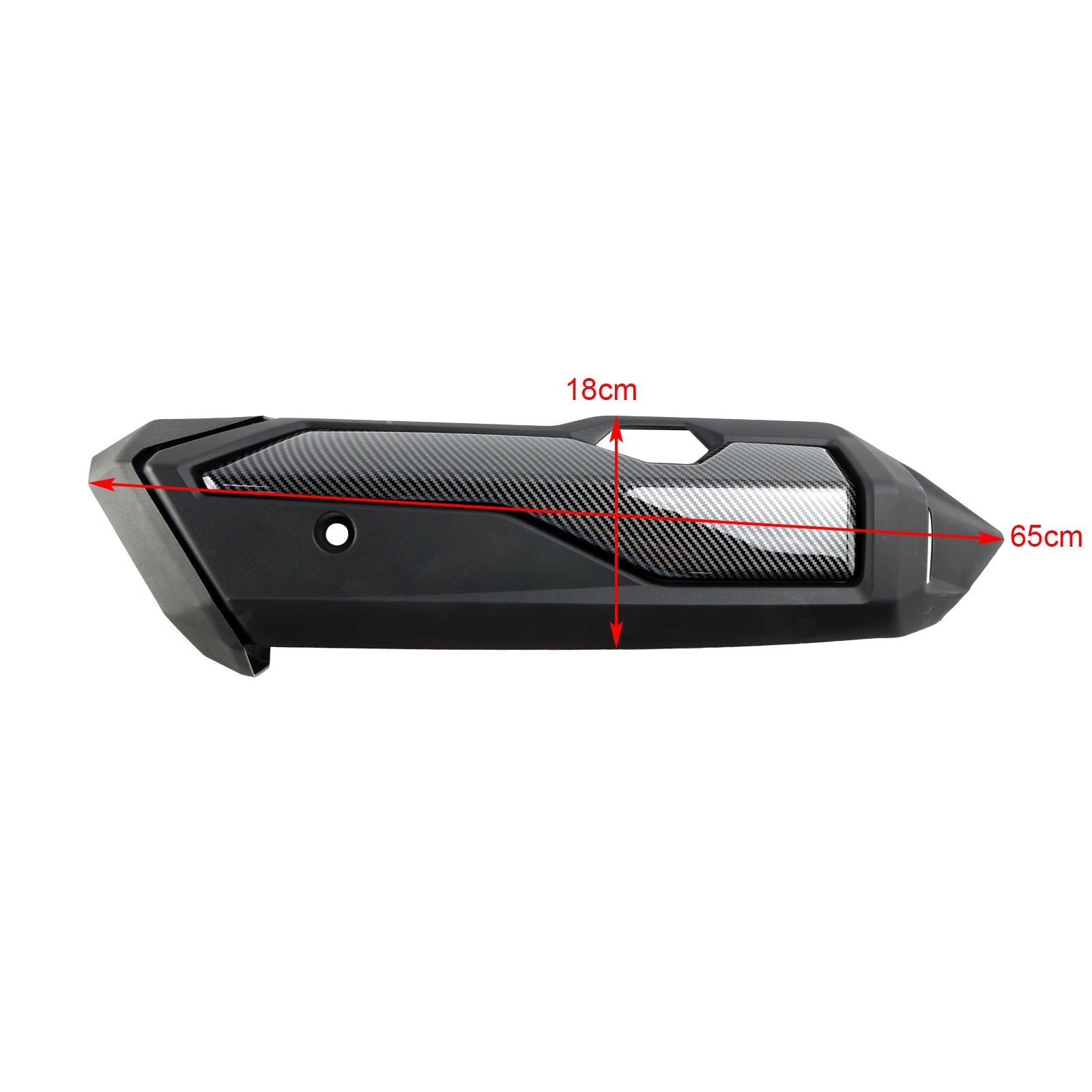 Coque de protection du bouclier thermique du tuyau d';échappement Honda Forza 350 NSS350 2021-2024