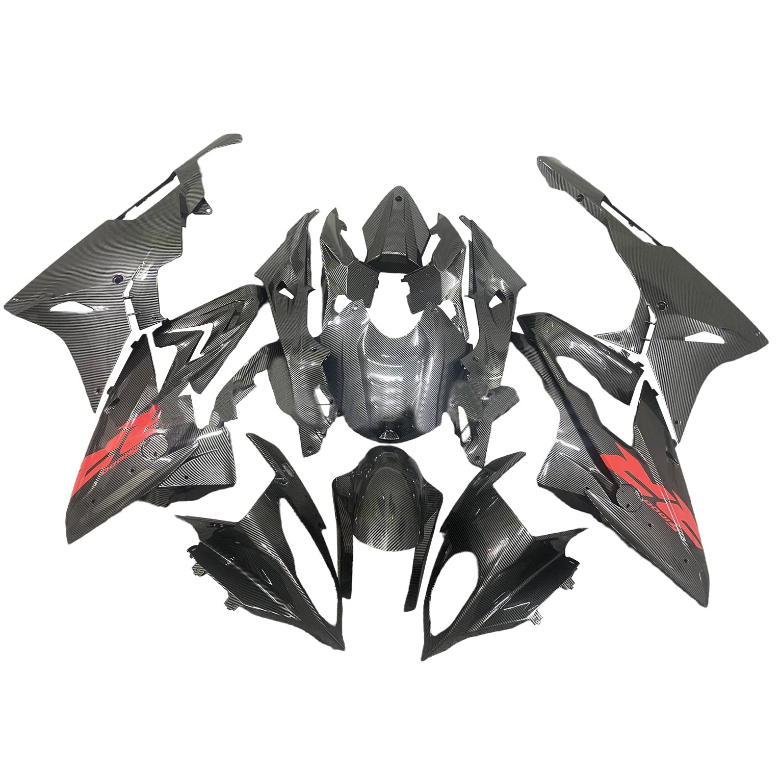 Kit de carénage d'injection pour BMW S1000RR 2015-2016 Carrosserie Plastique ABS