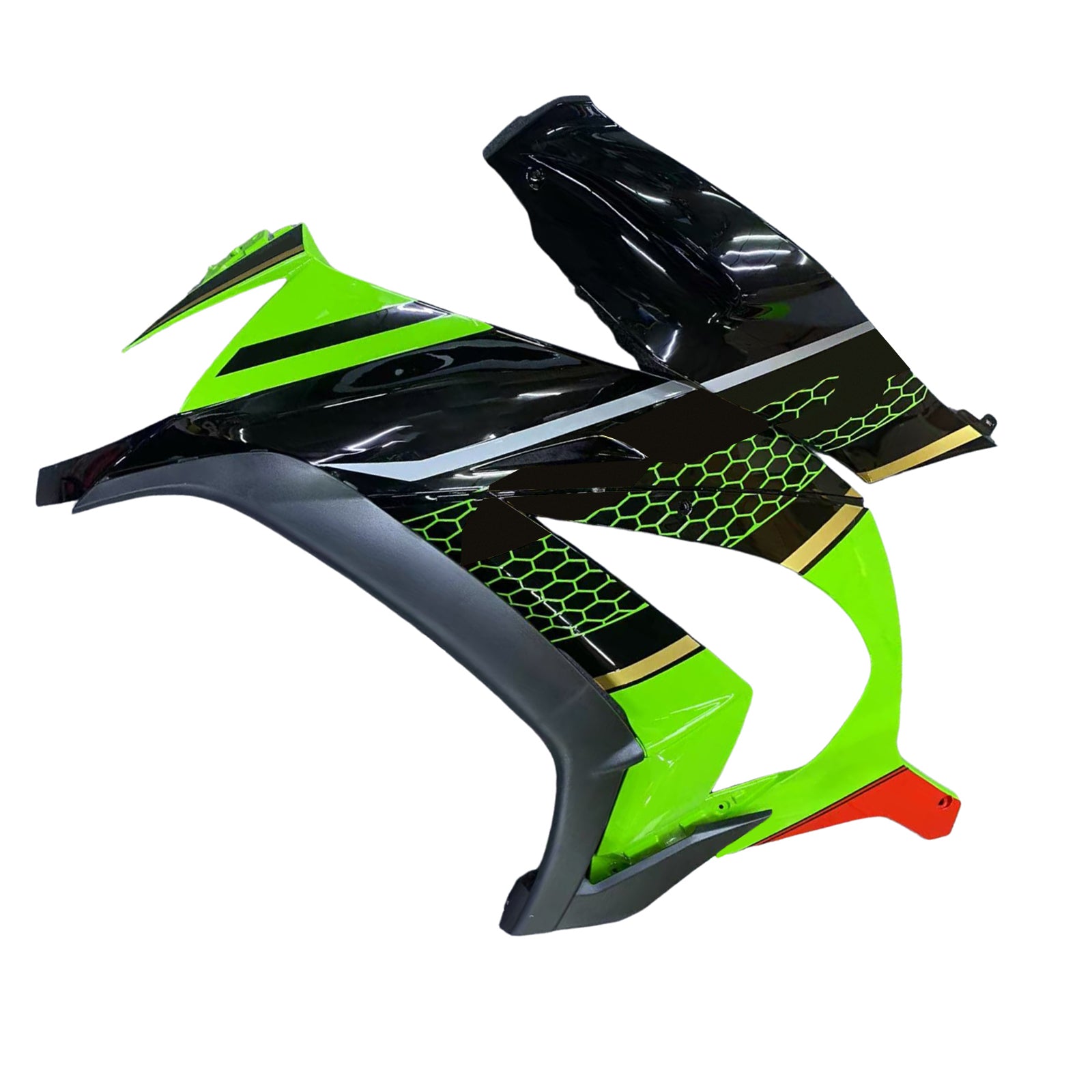 Kit de carénage injecté en plastique ABS pour Kawasaki ZX10R 2011-2015