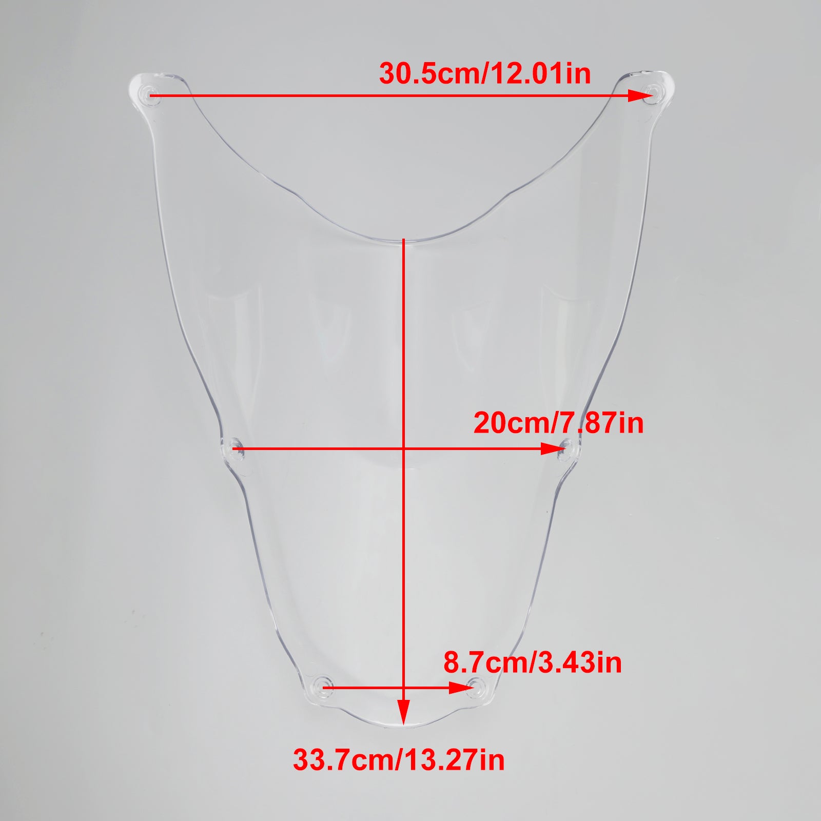 ABS-tuulilasin tuulilasi Aprilia Rs125 2006-2010