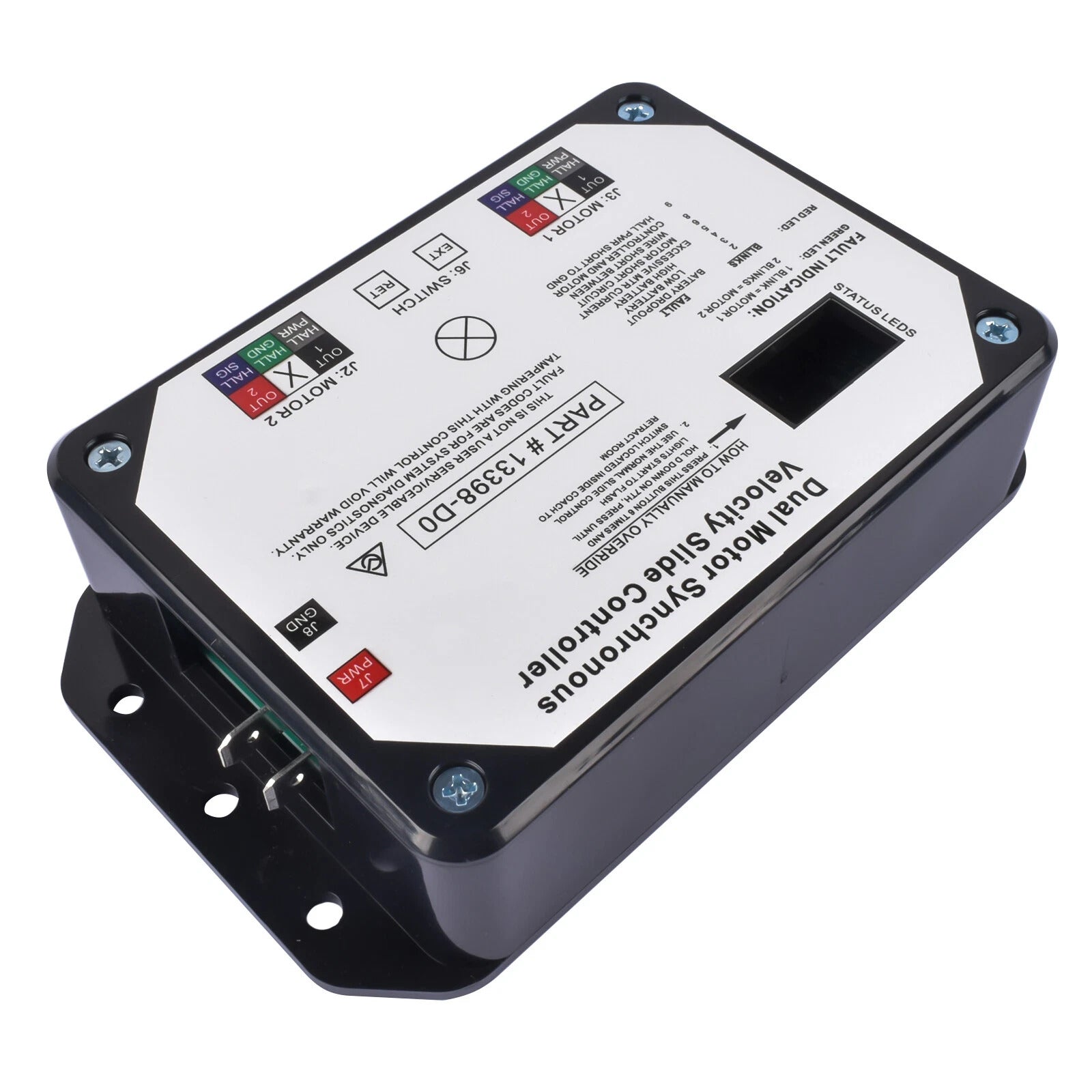 Synchrone snelheidsschuifregelaar met dubbele motor 13398-D0 voor Lippert V-Sync II