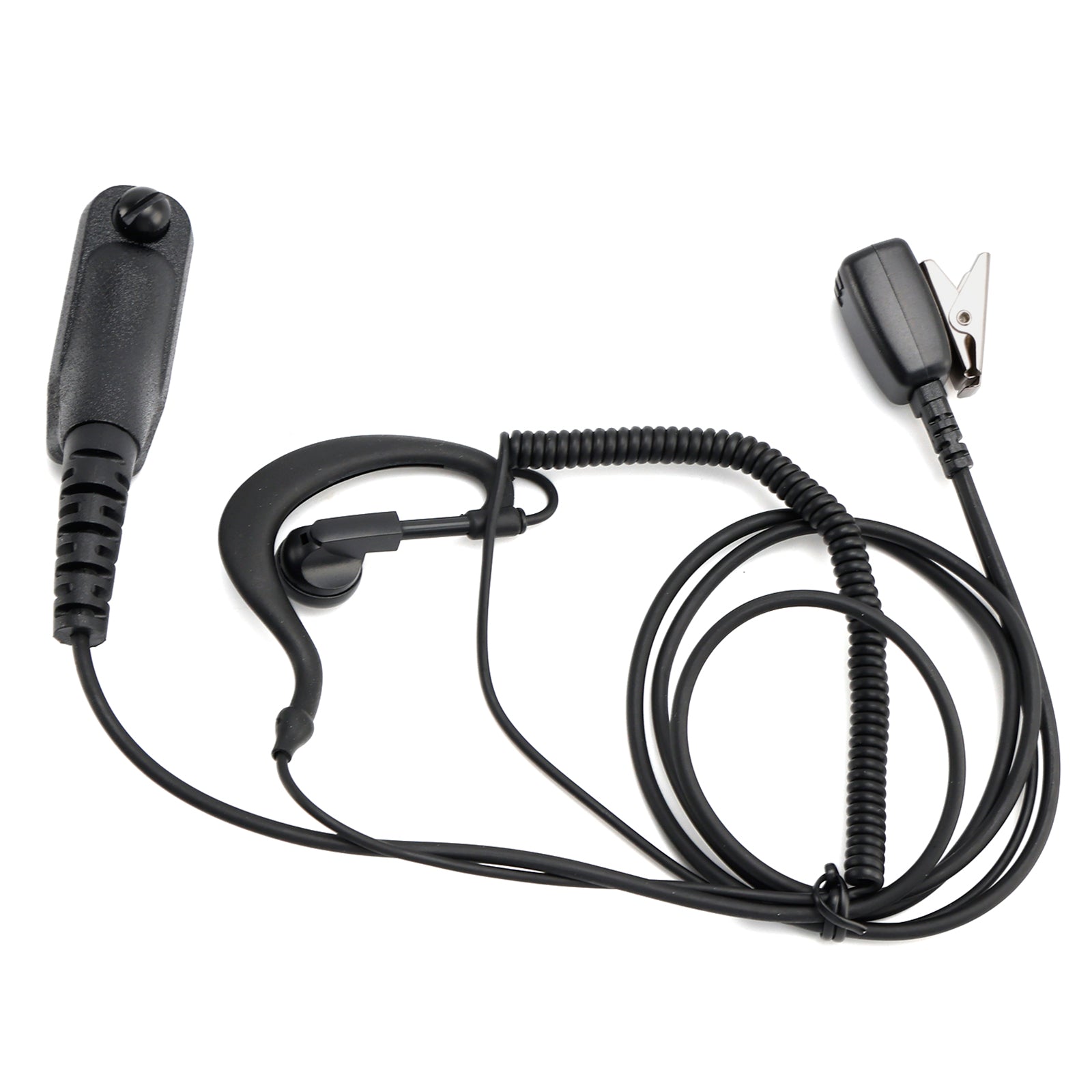 8268-614 Casque audio incurvé avec contour d'oreille pour XPR6380 XiR P8260 DP3600 APX6000 GP328D