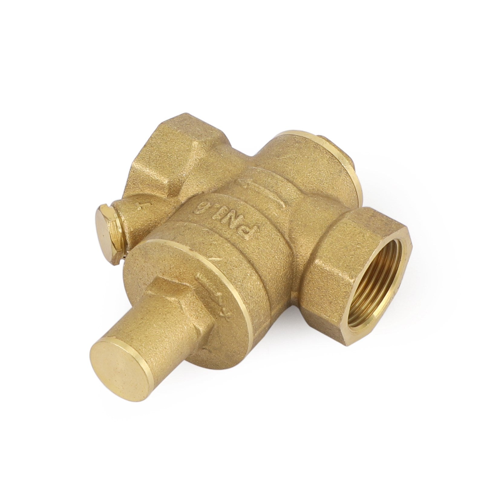 DN20 NPT 3/4" Réglable Laiton Eau Régulateur De Pression Réducteur Avec Jauge
