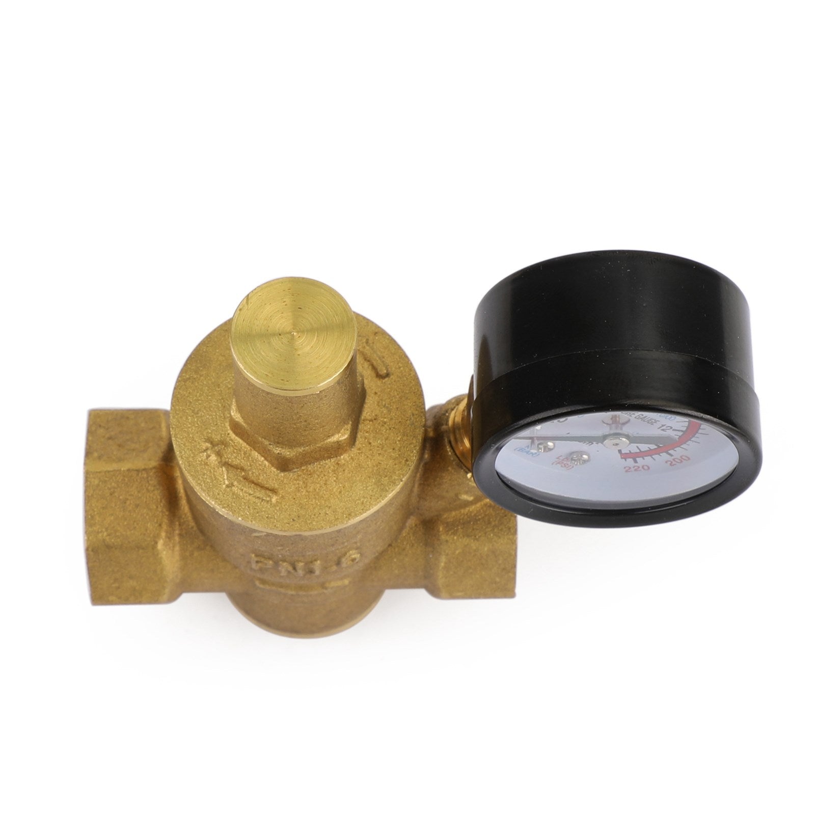 DN20 NPT 3/4" Réglable Laiton Eau Régulateur De Pression Réducteur Avec Jauge