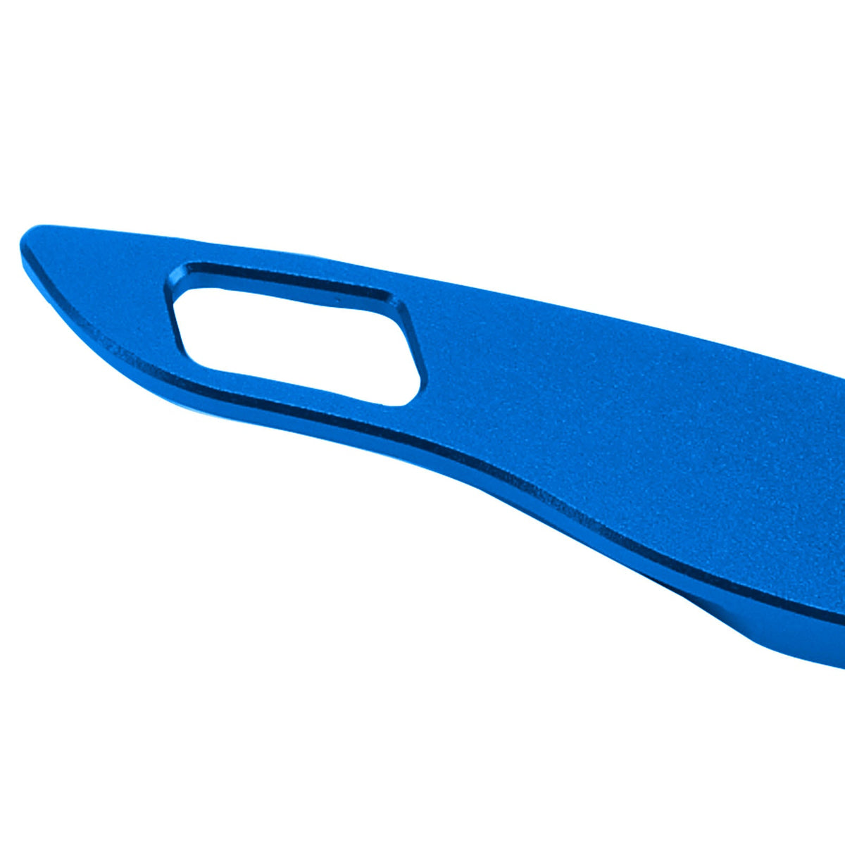 Palettes de changement de vitesse au volant pour Mitsubishi ASX 2013-15, en aluminium bleu