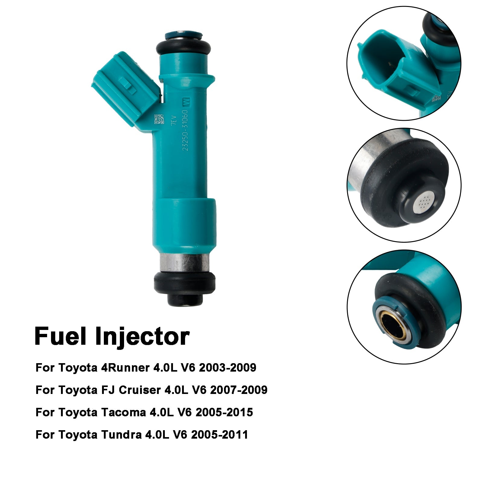 1 injecteur de carburant pour Toyota Tacoma 4Runner FJ Cruiser 23250-31010 23250-31060