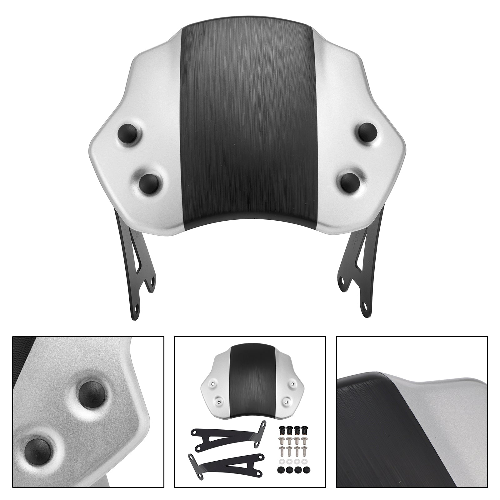 Przednia szybę dla motocykla Scrambler 400 x 2024-2025