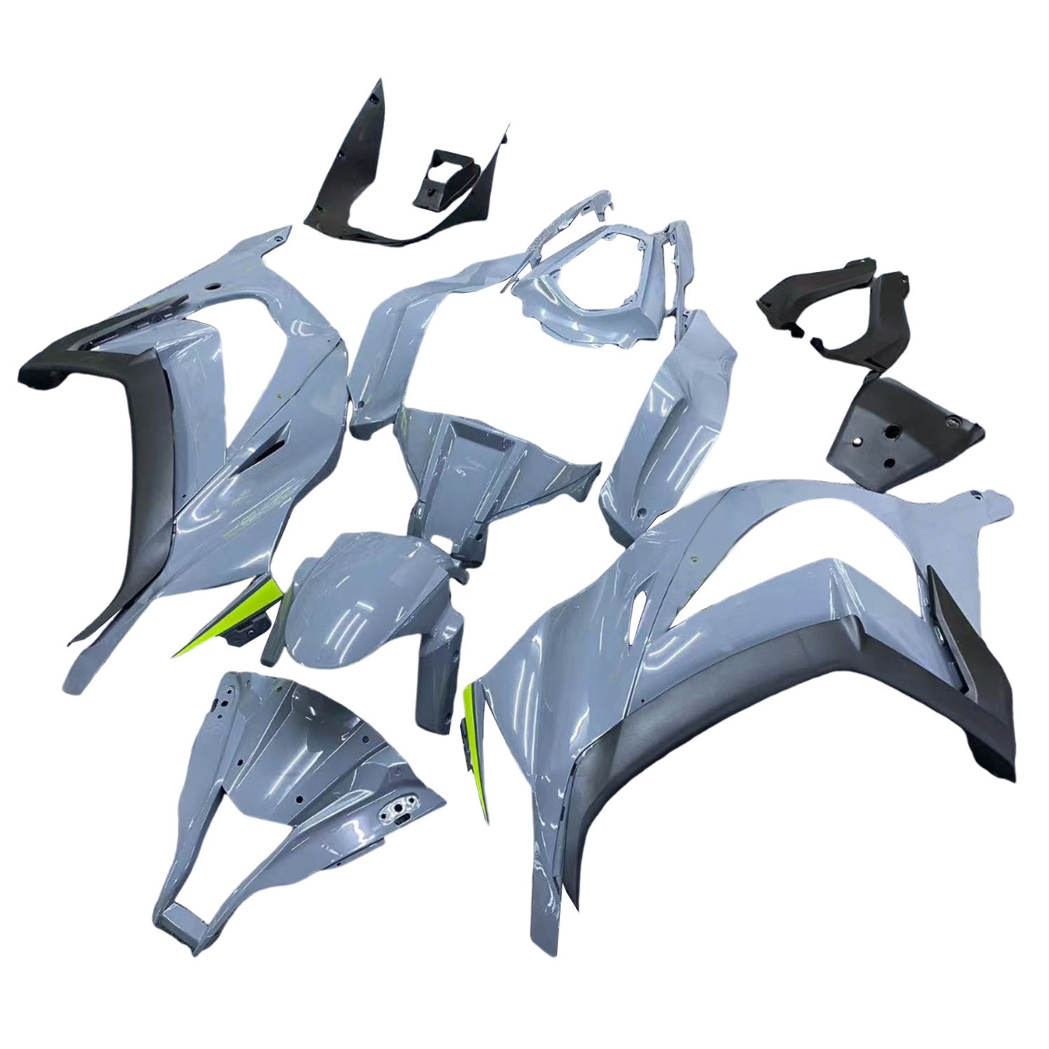 Kit de carénage injecté en plastique ABS pour Kawasaki ZX10R 2011-2015