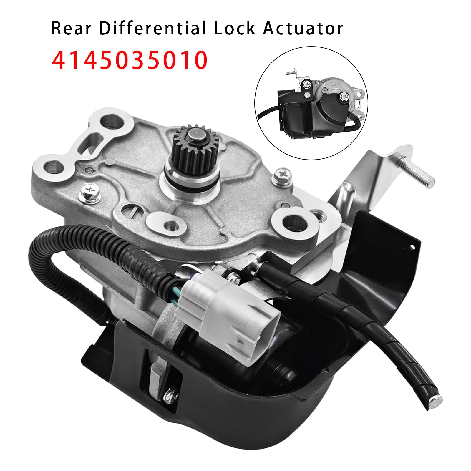 Actionneur de blocage de différentiel arrière 4145035010 pour Toyota Tacoma 2.7L L4 et 4.0L V6 4WD (1995-2015)