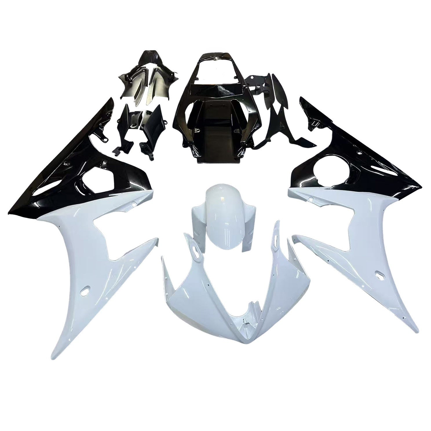 Injection Carénage Kit Carrosserie En Plastique ABS fit Pour Yamaha YZF 600 R6 2005