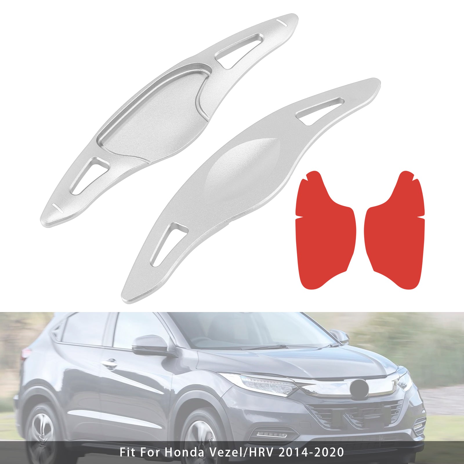 Extension de palettes de changement de vitesse au volant en aluminium pour Honda FIT VEZEL HRV 2014-2020