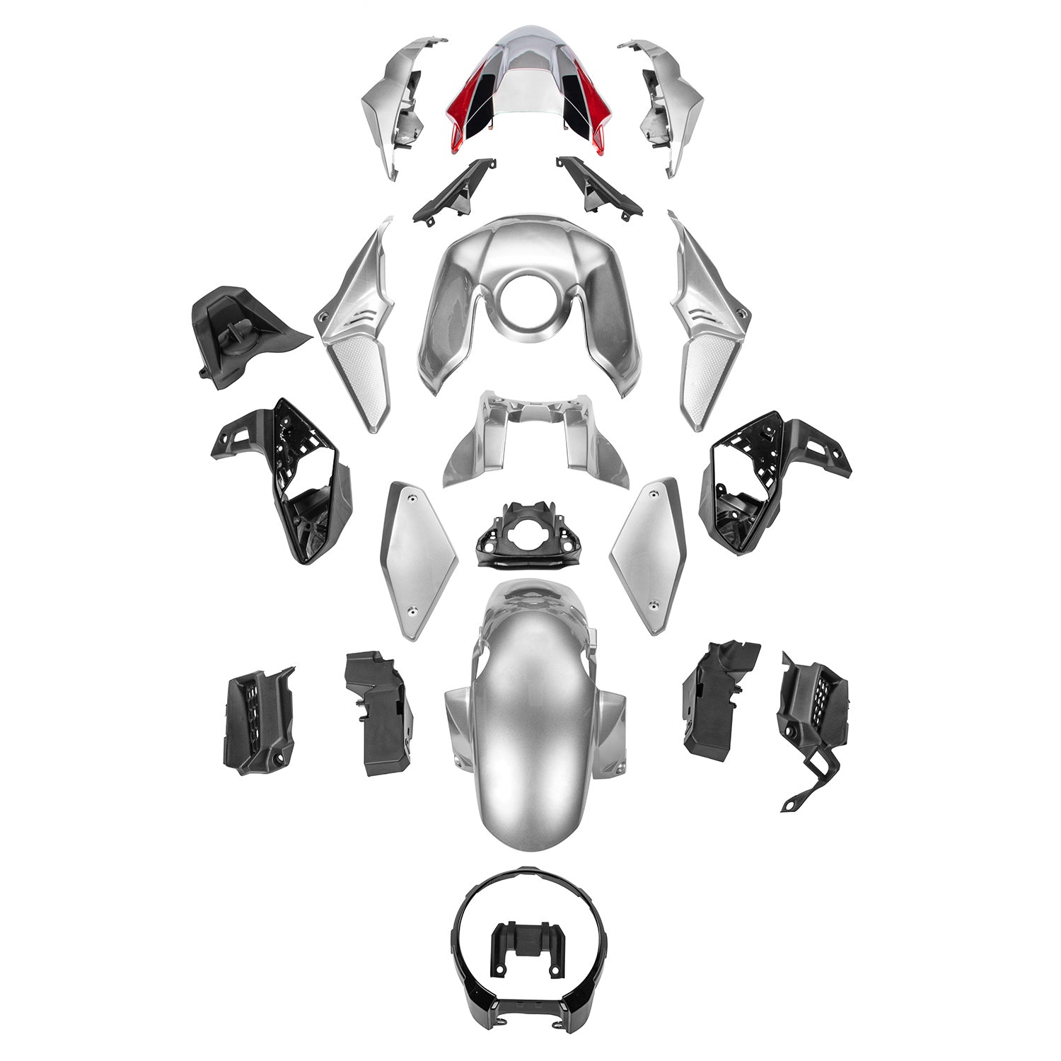 Carénage de moulage par injection en plastique ABS adapté pour Honda CB 650 R CB650R 2021-2023 15#