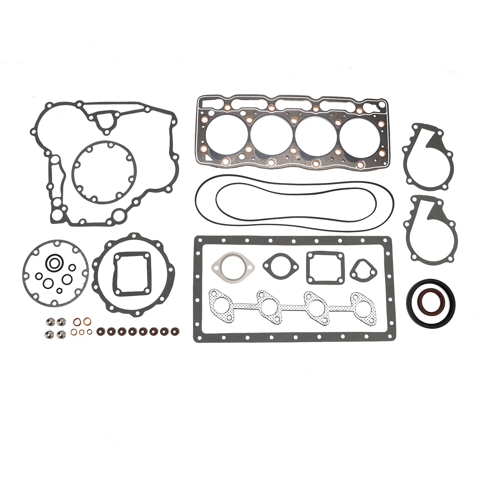 Testata completa + kit guarnizioni per Kubota V1505 V1505D 1G091-03044