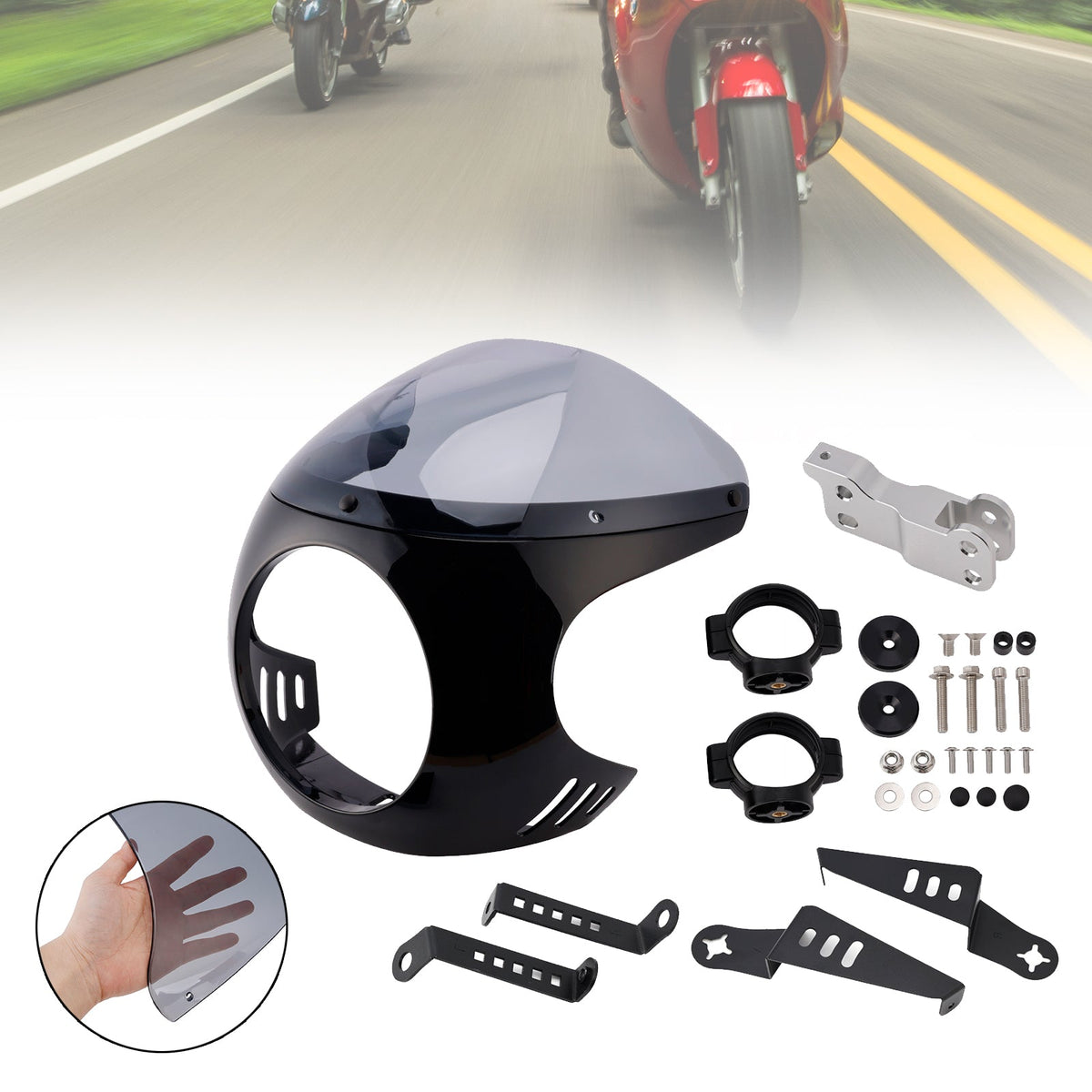 Pare-brise pour BMW R NINE T (2014-2024)