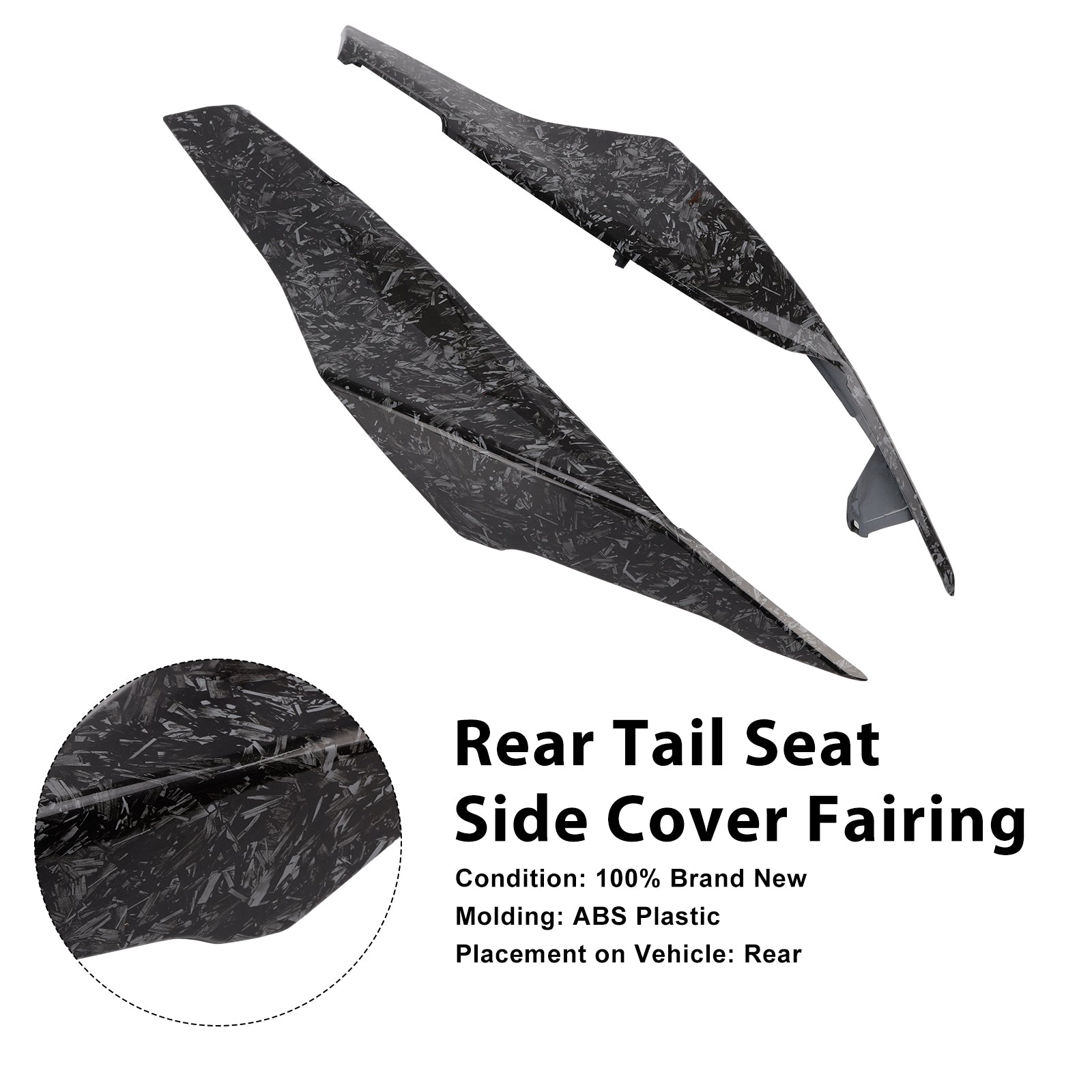 Orenamiento lateral de la silla trasera para Aprilia RS457 RS 457 2024-2025