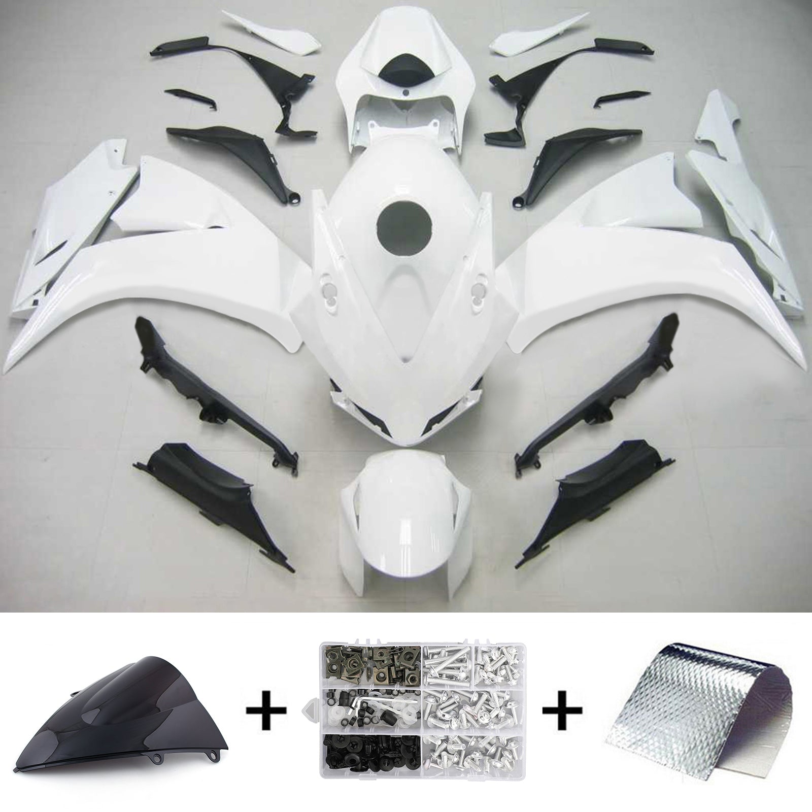 Kit de carénage injecté en plastique ABS pour Honda CBR1000RR 2012-2016