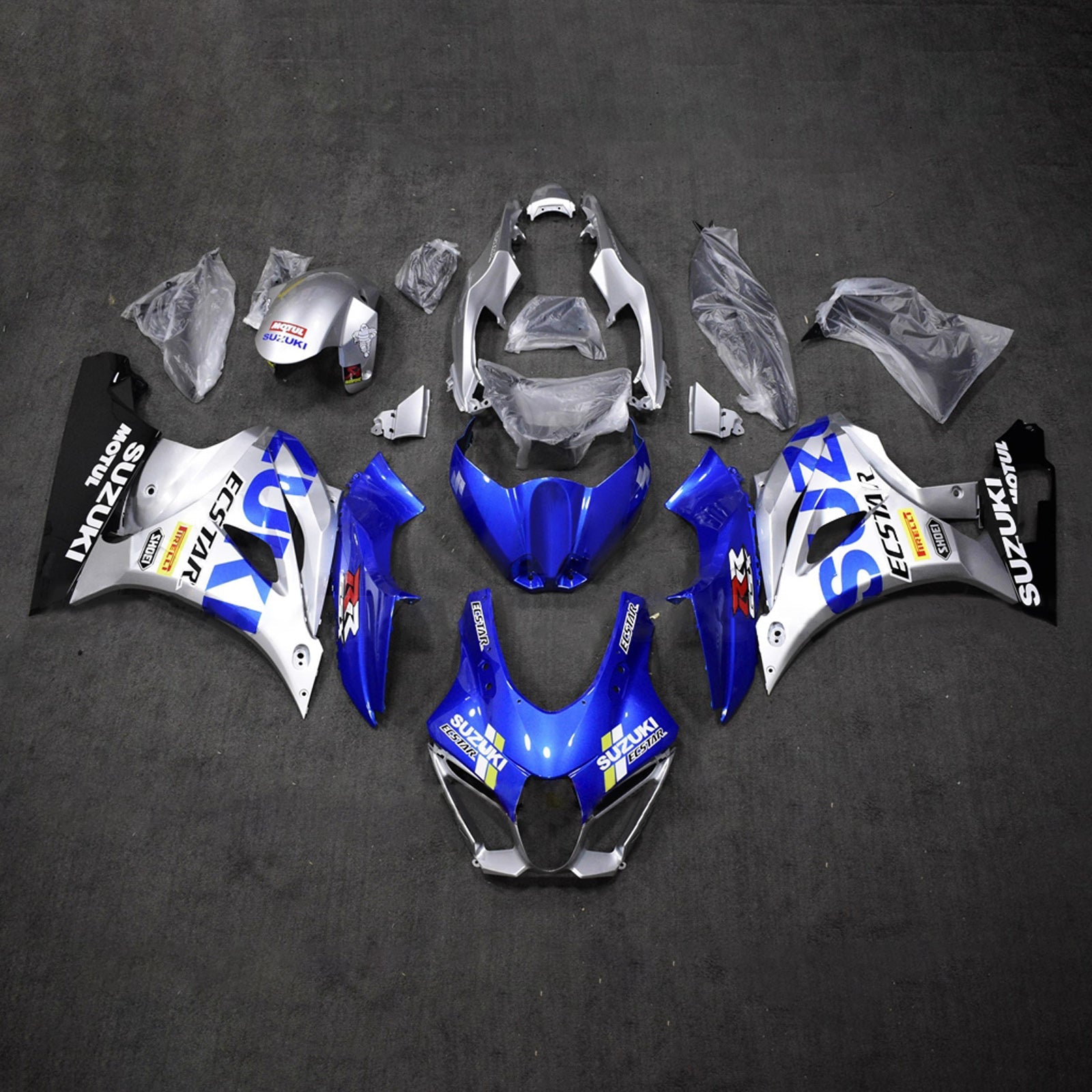 Kit carena iniettata in plastica ABS per Suzuki GSXR1000 2017-2025 K17