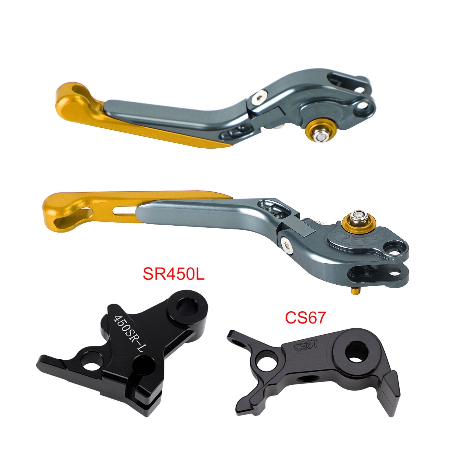Levier de frein et d'embrayage réglable compatible avec VOGE DS900X 900DSX 2024-2026