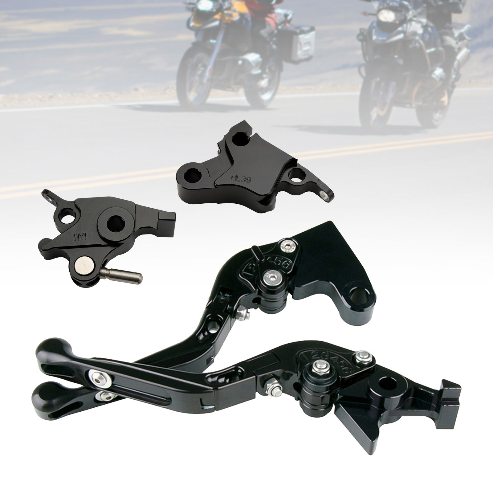 Palanca de freno y embrague ajustable para CFMOTO 700CL-X Heritage 2021-2022