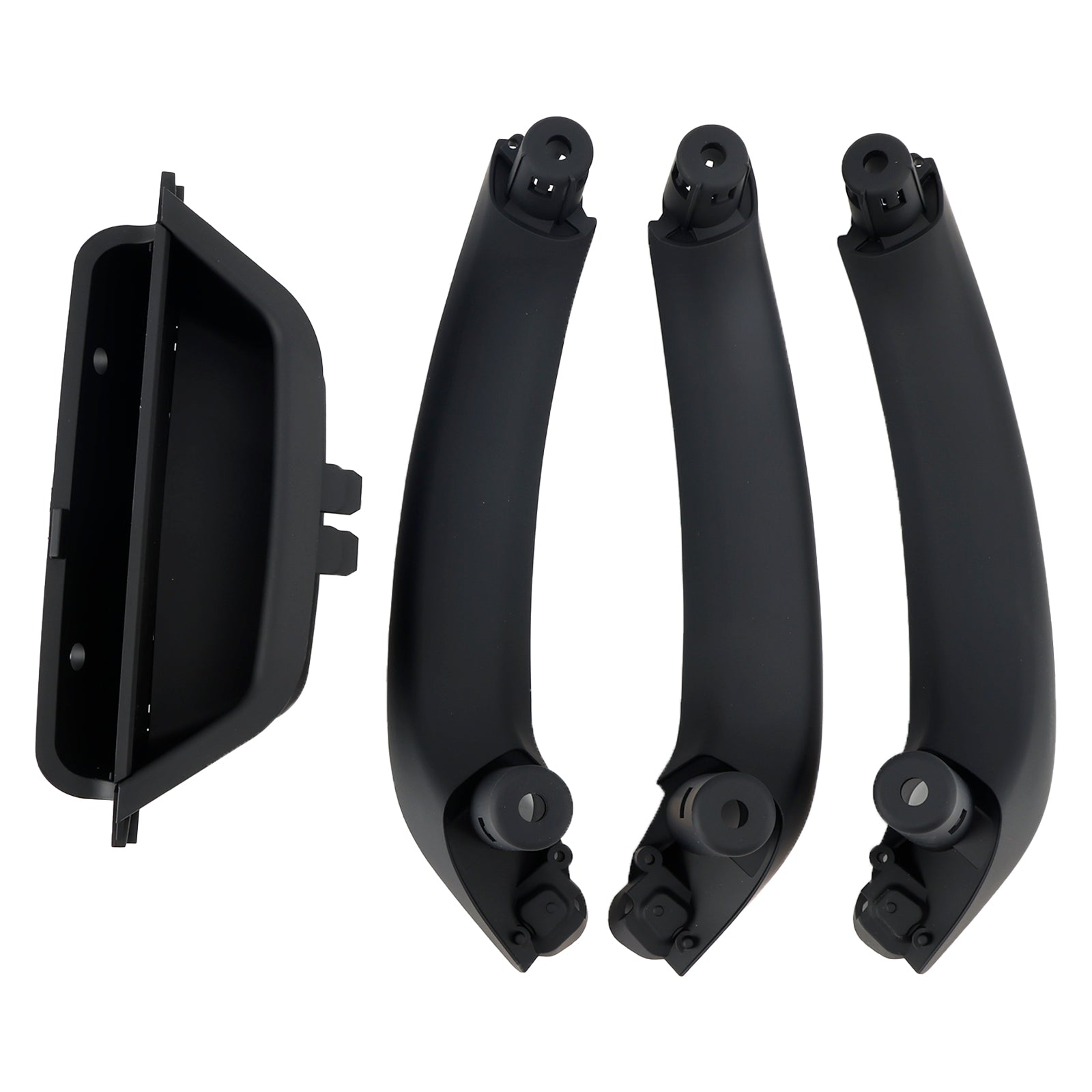 Kit de poignées de porte intérieures noires 51417250307 pour BMW X3 (F25) X4 (F26)