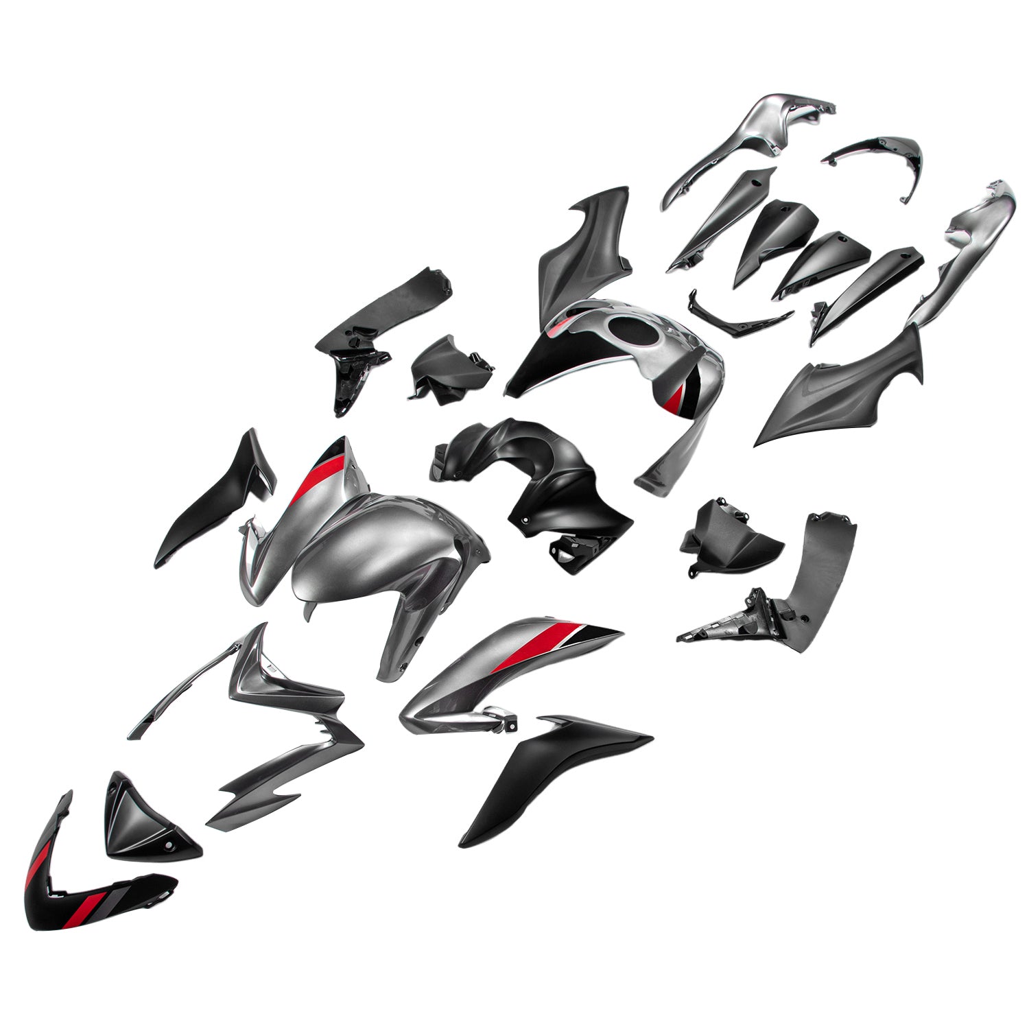 Kit de carénage de carrosserie en plastique injecté pour Suzuki GSX-S 1000 2015-2020 02#