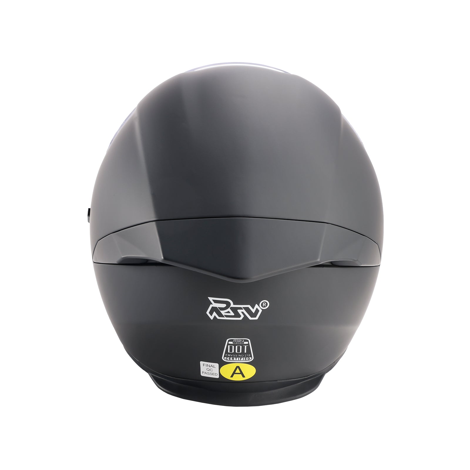 Casque moto intégral DOT pour adulte, orange et noir mat