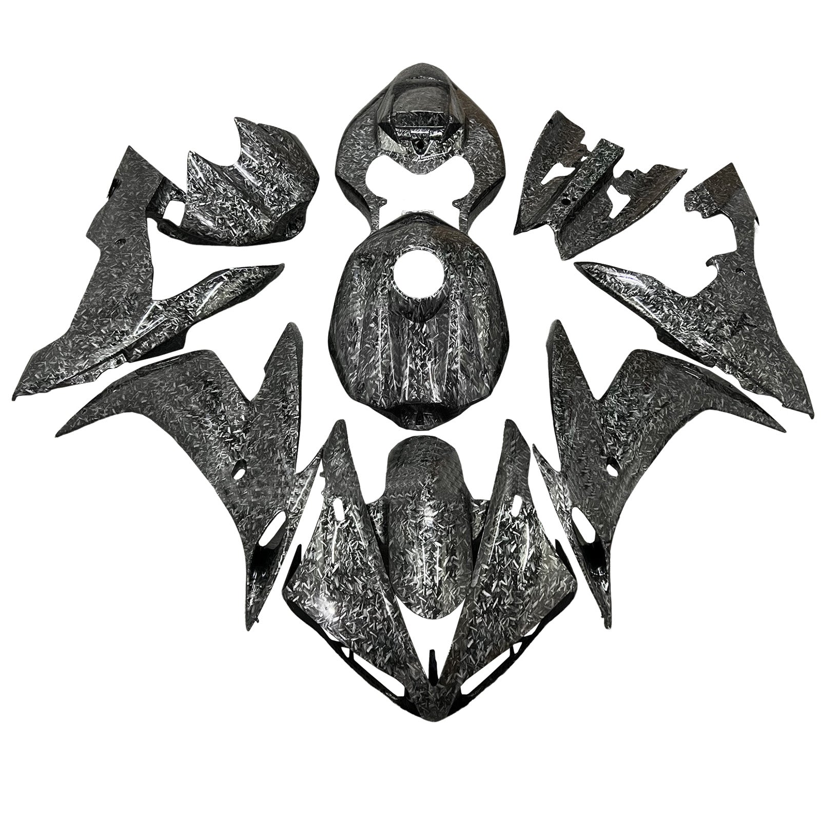 Kit de carénage injecté en plastique ABS pour Yamaha YZFR1 YZF-R1 2004-2006
