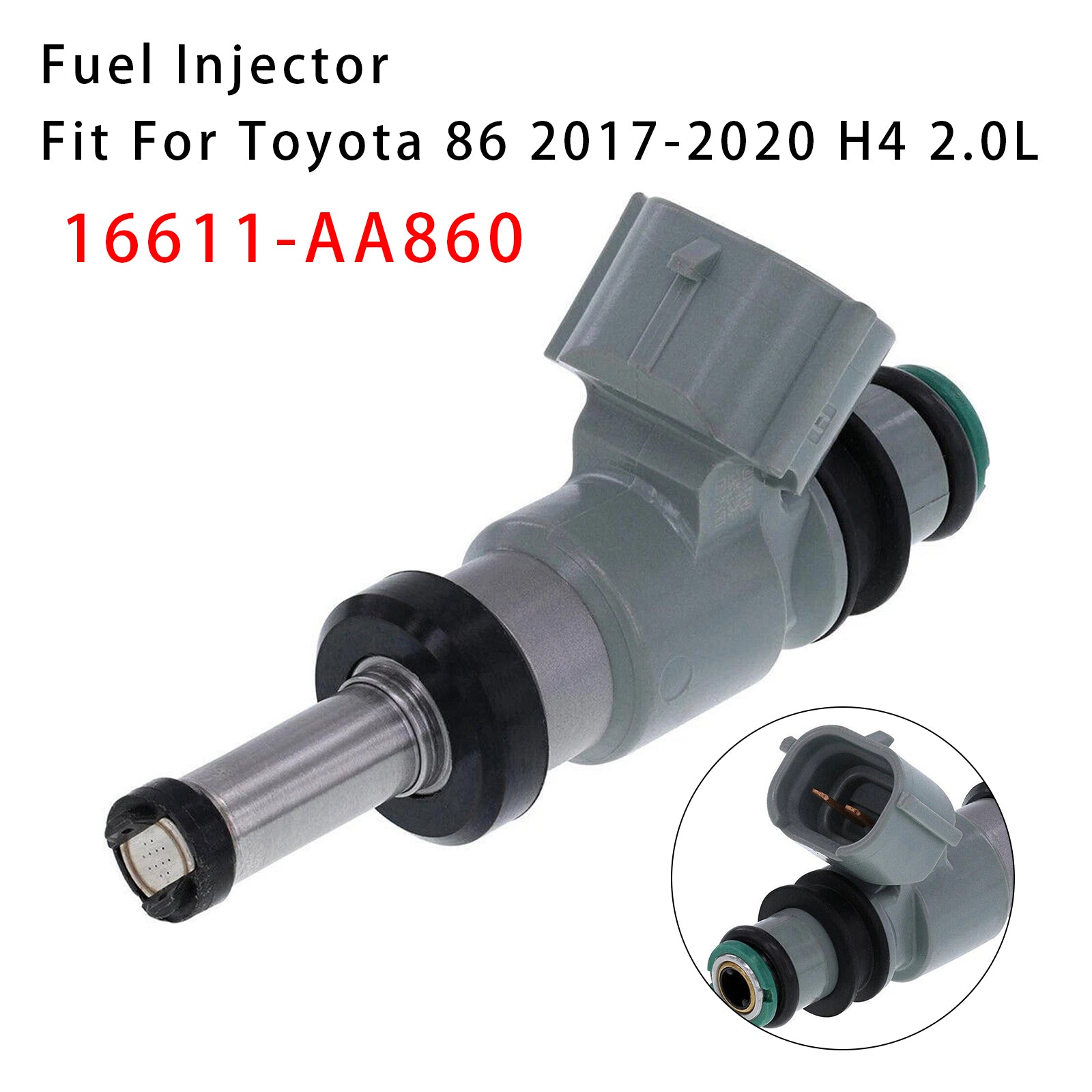 1 injecteur de carburant pour Subaru BRZ, Scion FR-S, Toyota 86 2.0L (2013-2020) - Référence : 16611-AA860