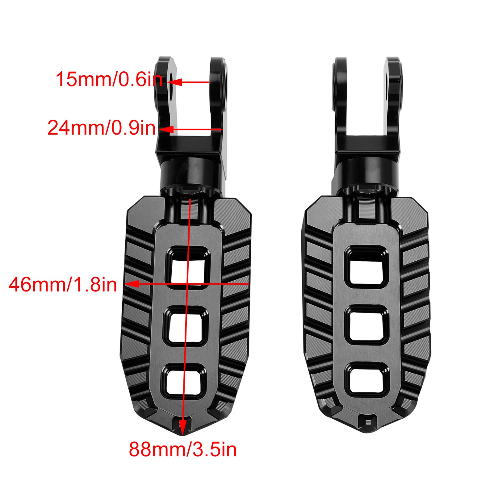 Repose-pieds avant pour HONDA Rebel 250 300 500 CM 500/300/250 2017-2024