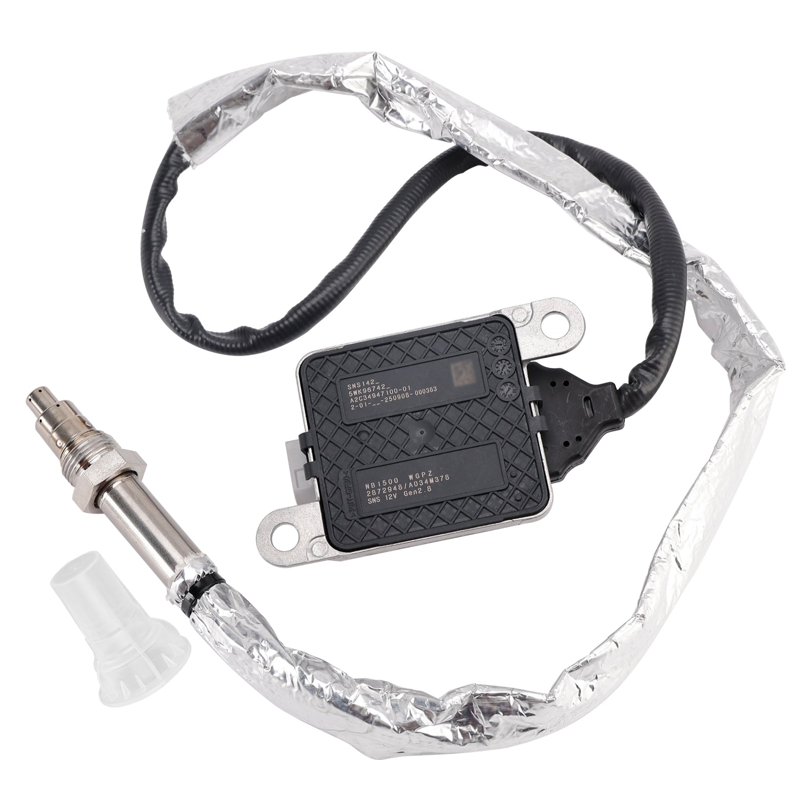 Sensore'ossido d'azoto (NOx) 12V 2872948 per Ram 2500, 3500, 4500 e 5500 (2013-2017), motore diesel a 6 cilindri in linea da 6,7 ​​l (408 pollici cubi).