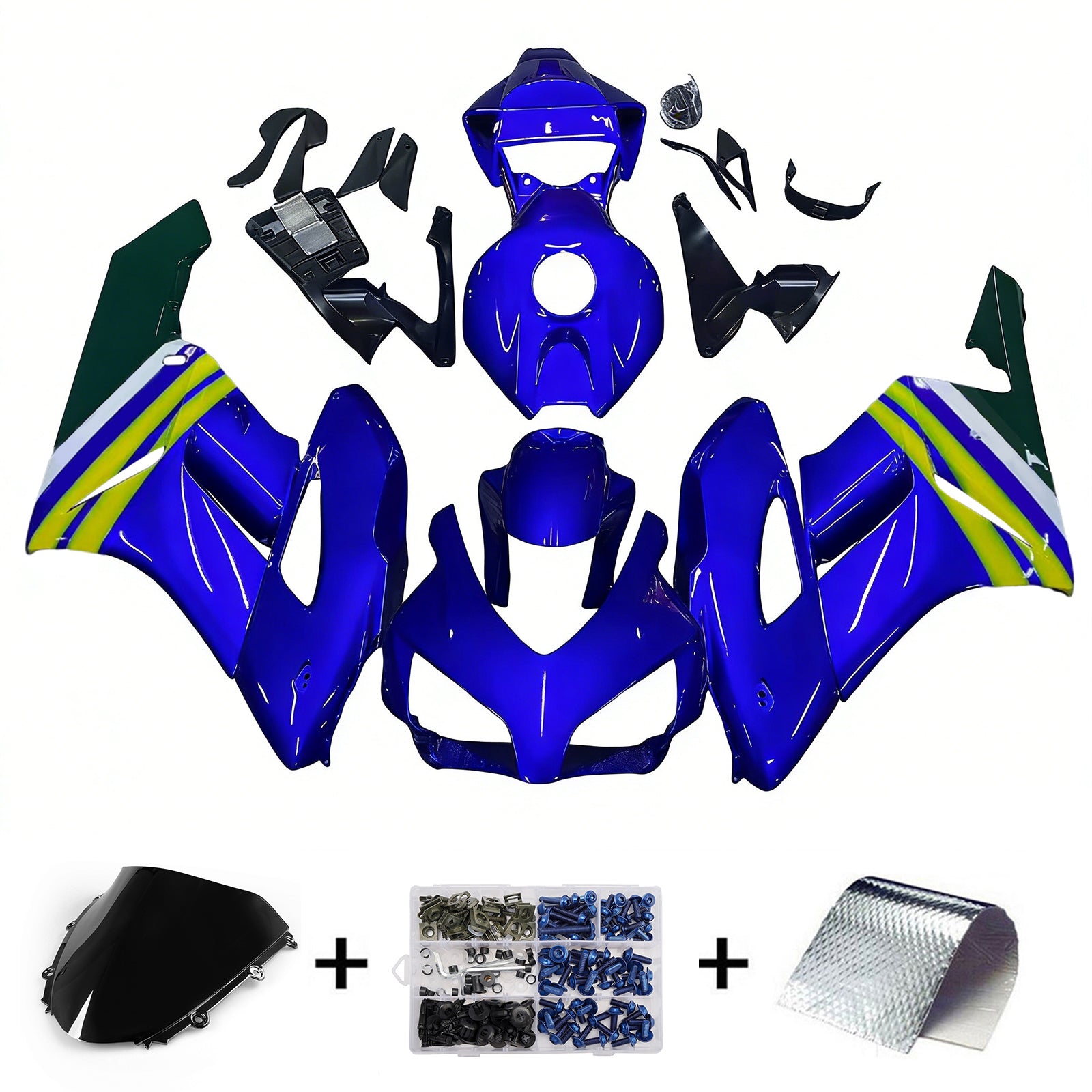 Kit de carénage en plastique ABS moulé par injection pour Honda CBR1000RR 2004-2005