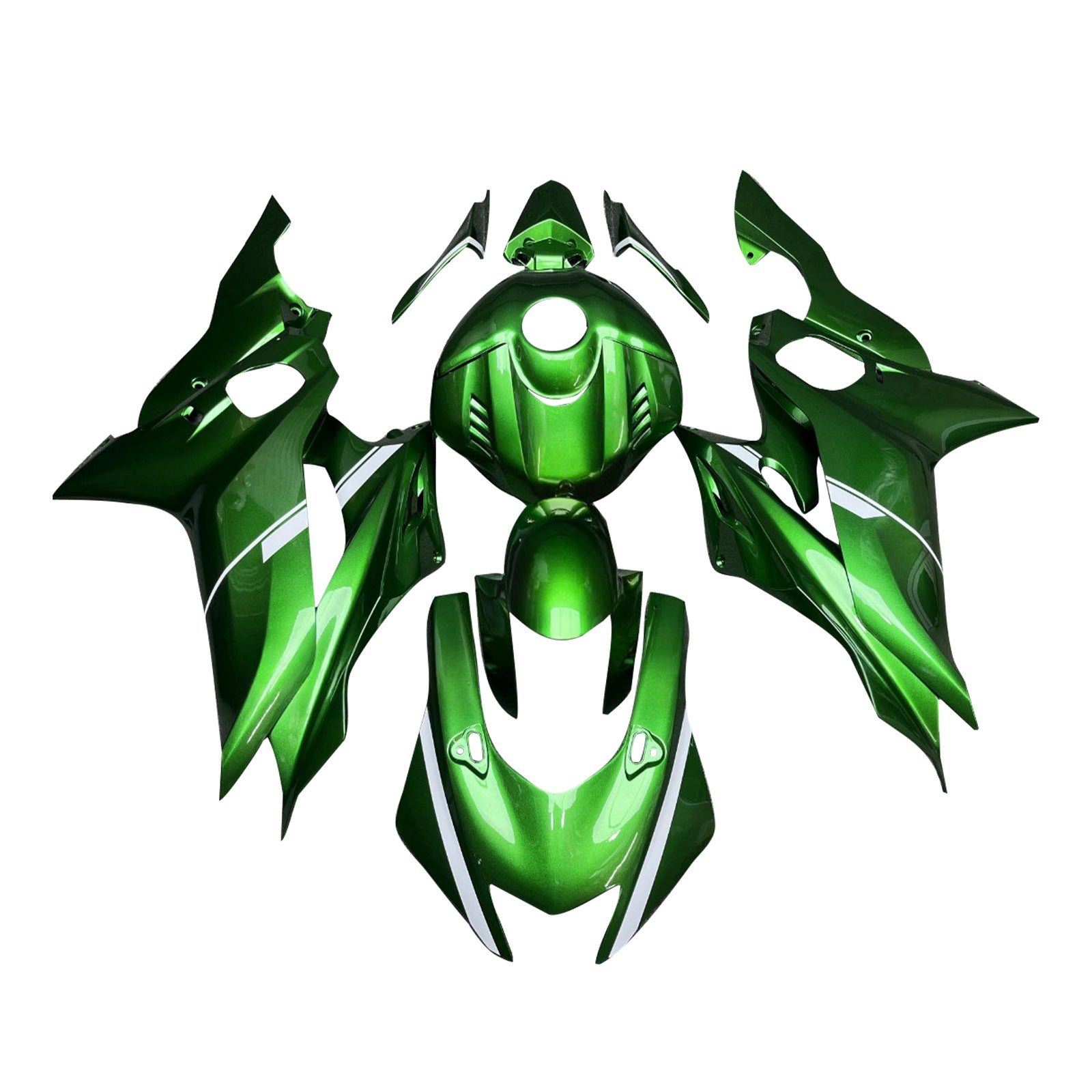 Kit carena iniettata in plastica ABS per Yamaha YZF-R6 2017-2023