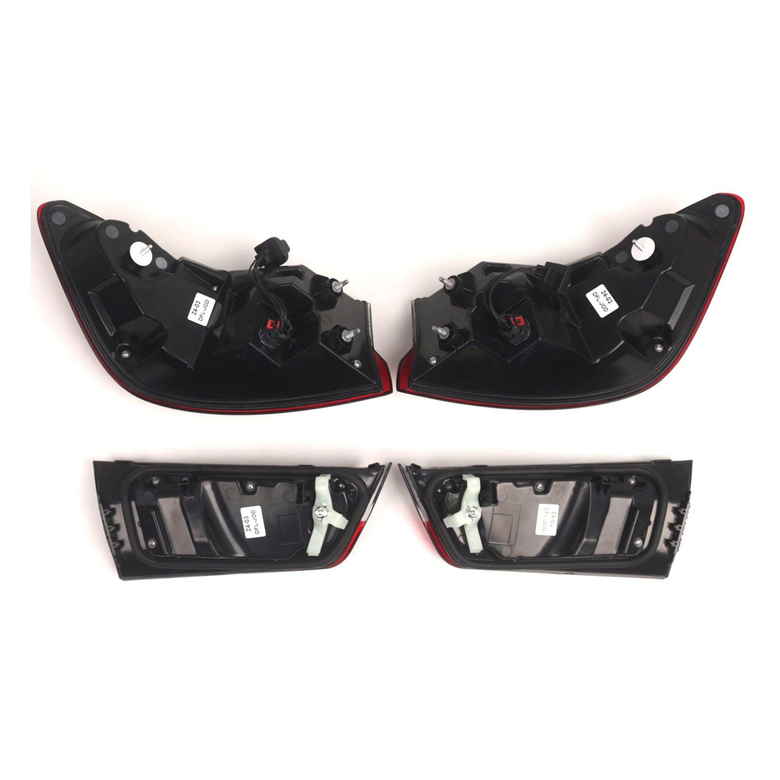 Luci posteriori a LED rosso per BMW 3 G20 G28 G80 M3 2019-2024