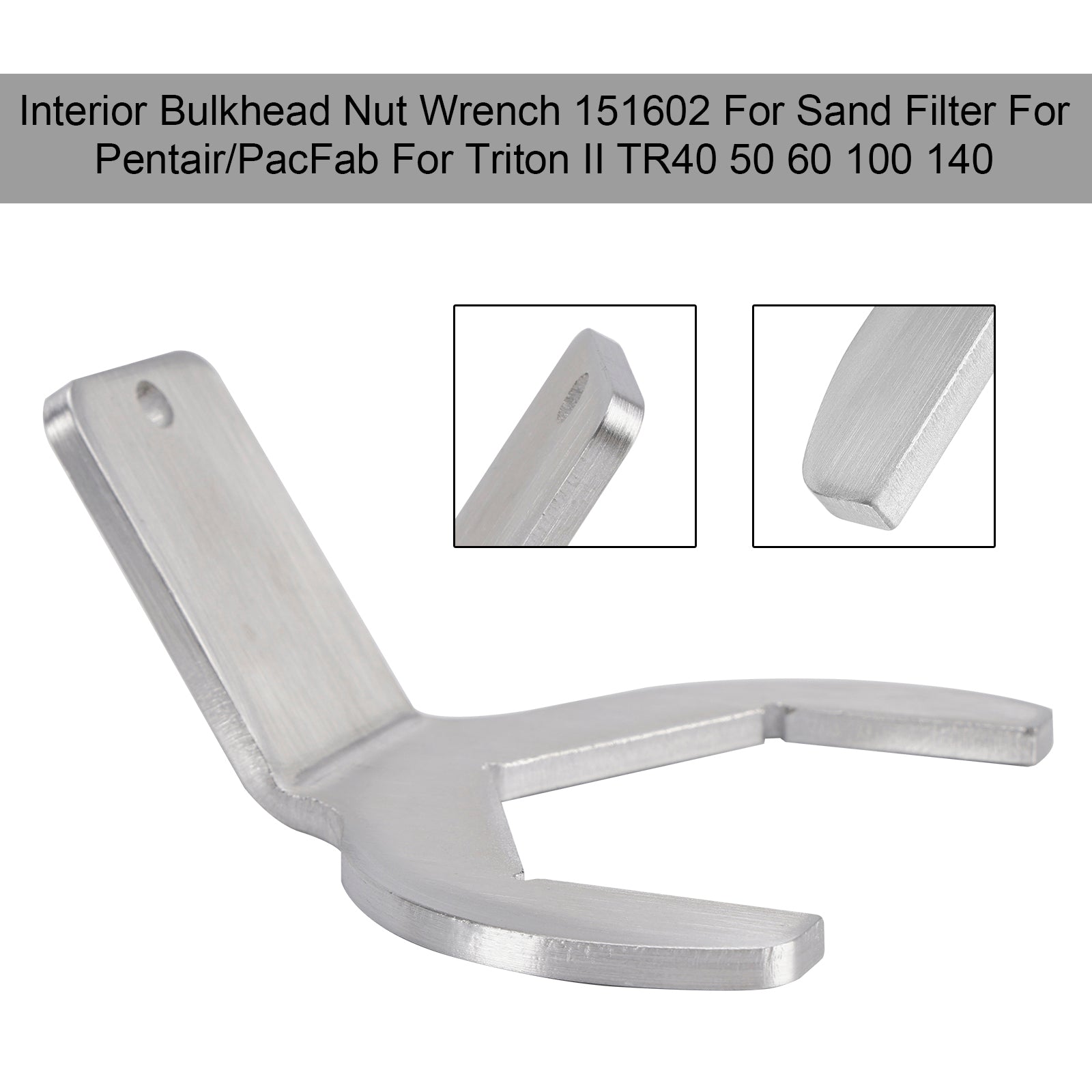 Innenschott-Mutterschlüssel 151602 für Sandfilter für Pentair/PacFab für Triton II TR40 50 60 100 140