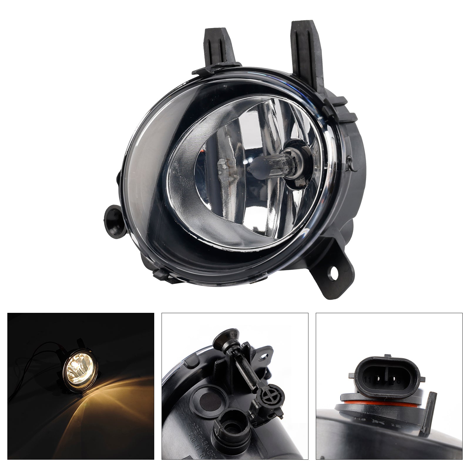 1 Pièce Phare Antibrouillard Avant Droit avec Ampoules pour BMW F20 F21 F30 F31 F80 2011-2019