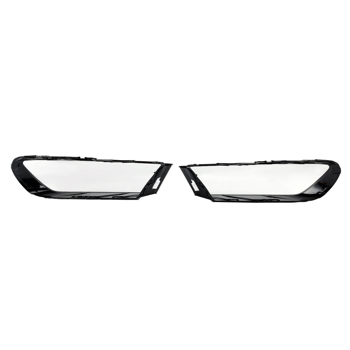 Paire Couvercle Verre Projecteur Auto LH+RH Coque Colle Pour Audi Q7 2016-2019