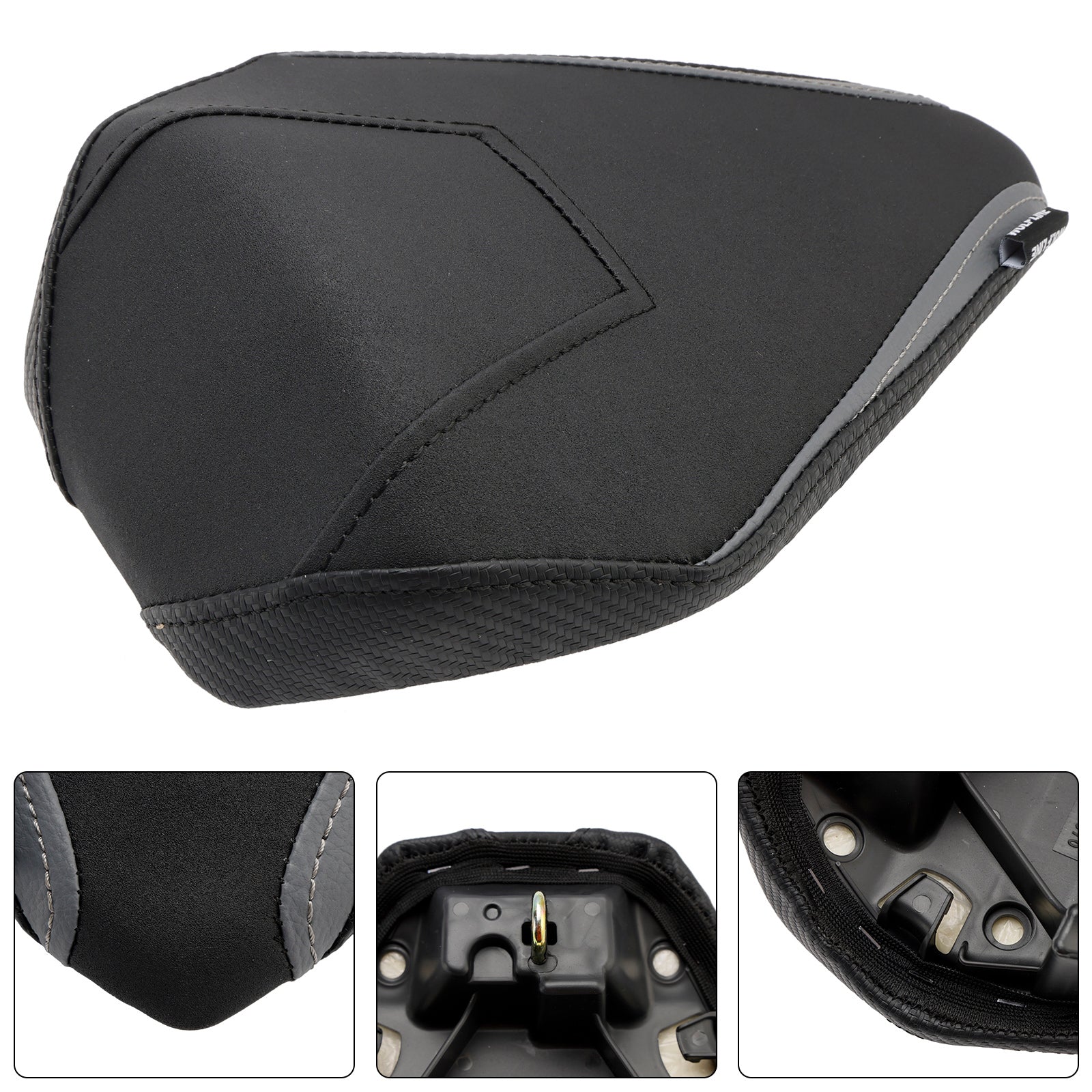 Cojín de asiento del pasajero trasero rojo para Honda CBR1000RR-R 2020, 2021, 2022 y 2023