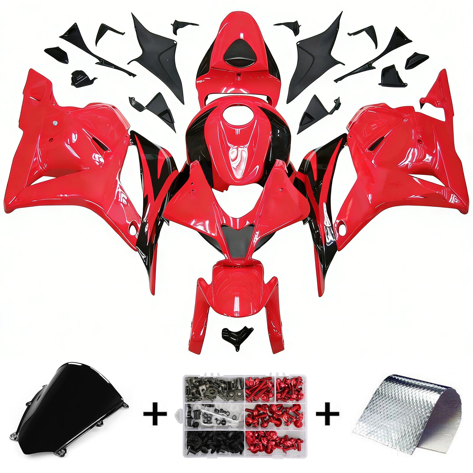Kit de carénage à injection en plastique ABS pour Honda CBR600RR 2009-2012 F5