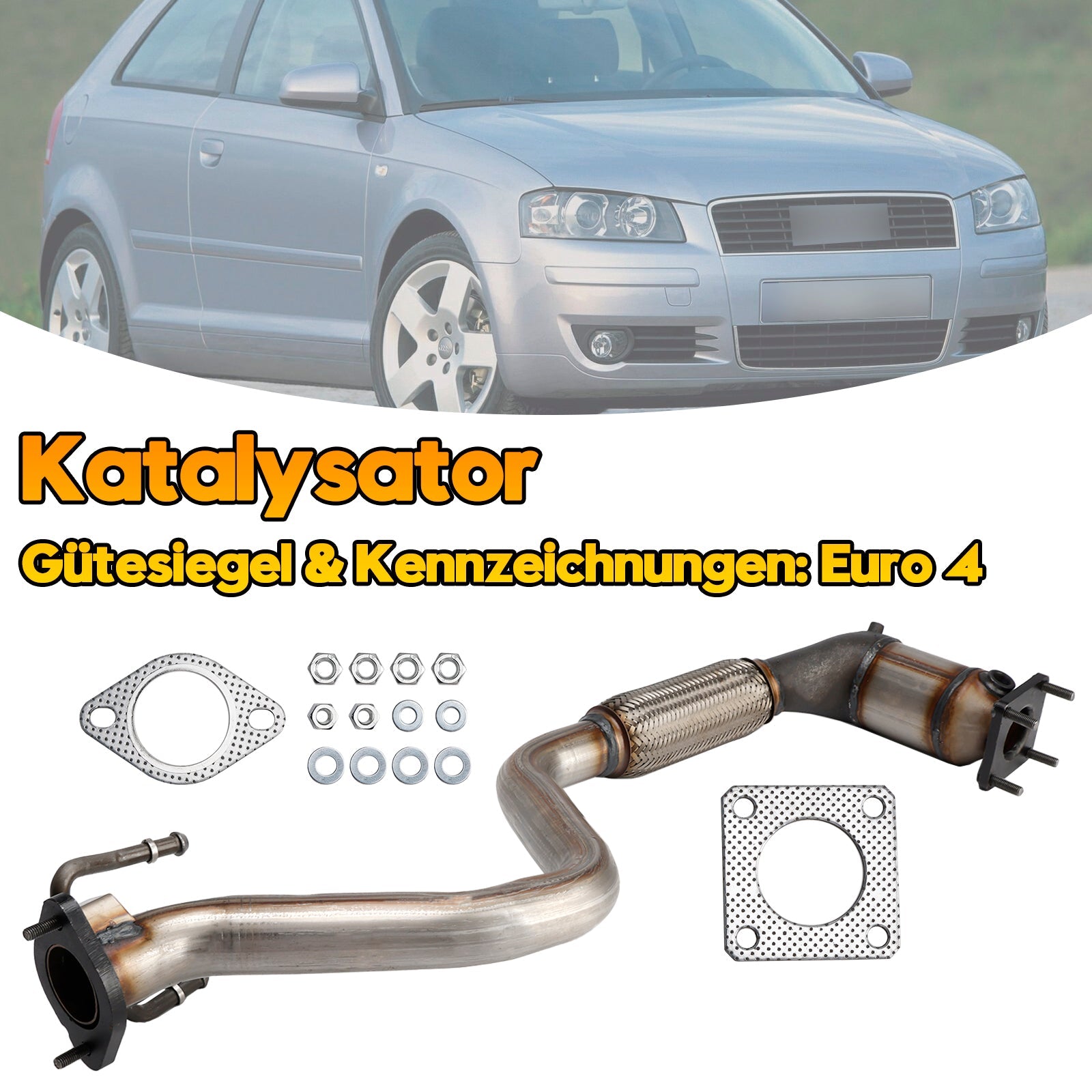 2000/08-2010/12 Skoda Octavia I Combi 1U5 1.4 16V 1390 CCM Convertitore catalitico 1K0254303NX