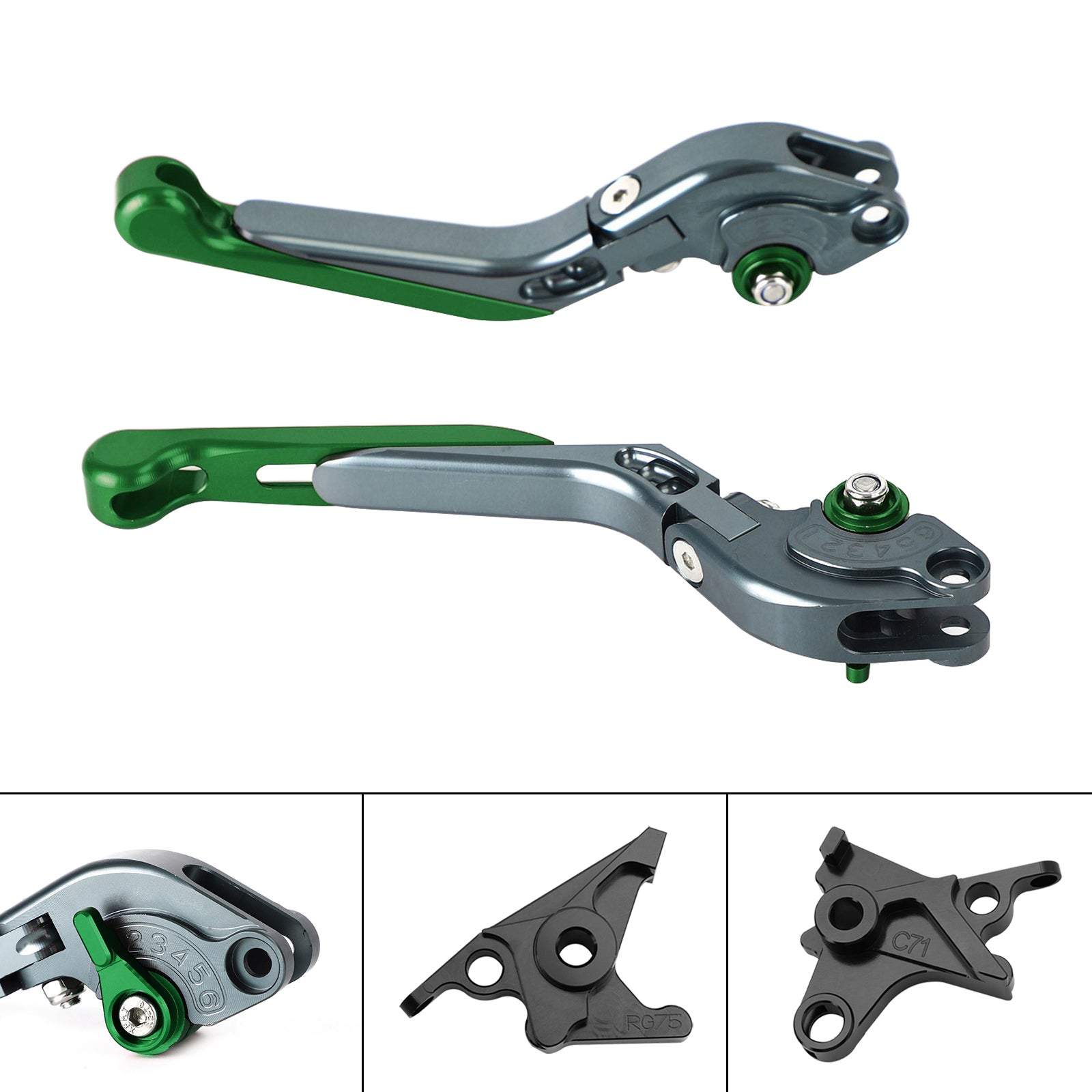 Levier de frein d'embrayage réglable pour BMW R NINE T /PURE/RACER 2017-2023