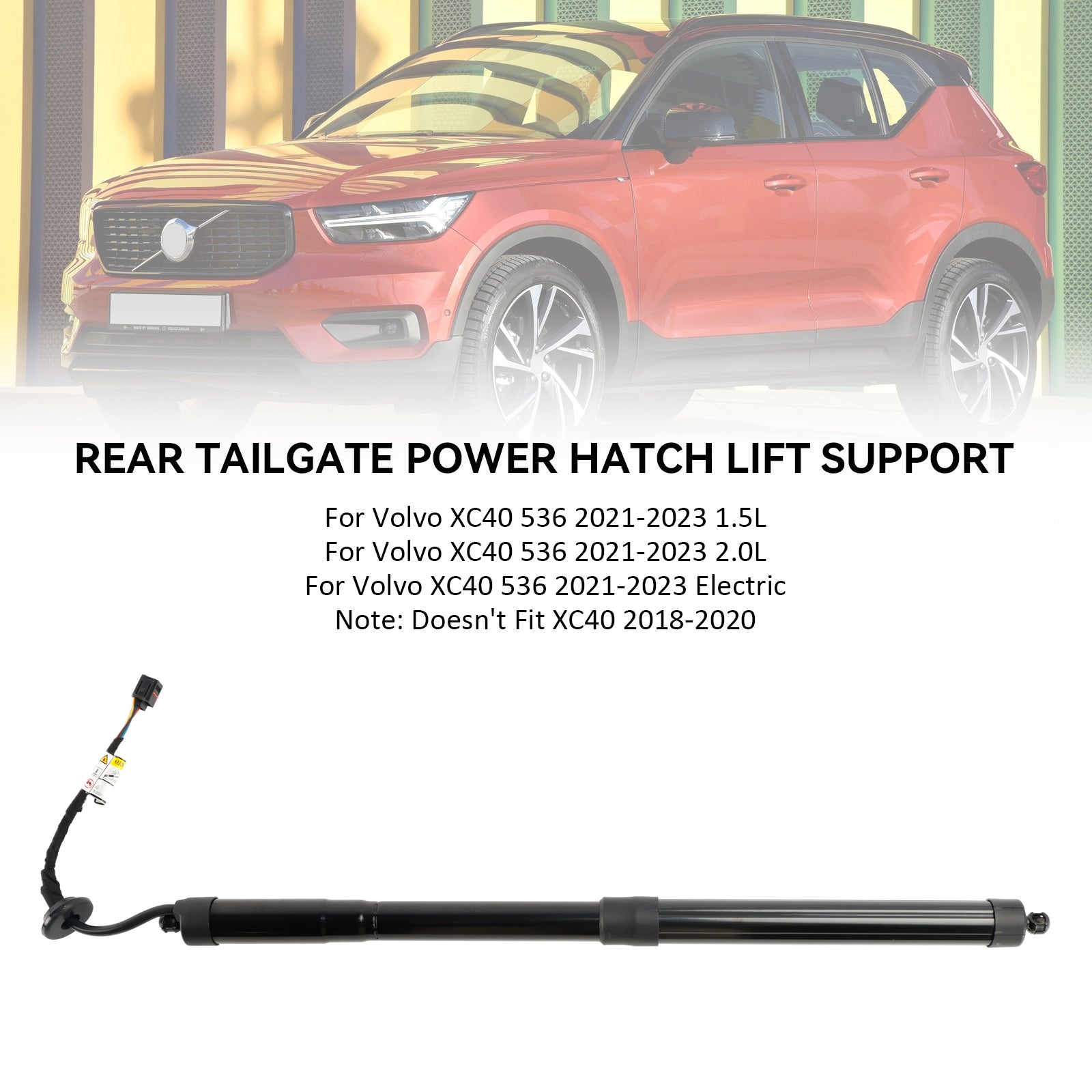 Takaosan sähköinen takaluukun kaasutuki 32296296 Volvo XC40 536 2021-2023