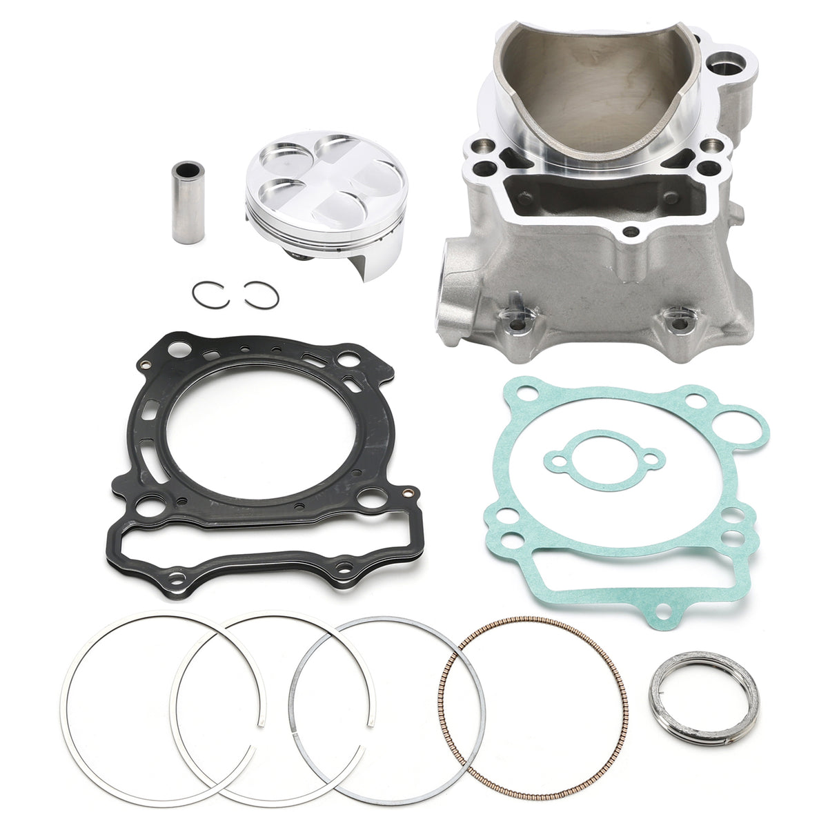 77mm 2001-2013 Yamaha WR250F Cylinder Piston Top End Rebuild Kit 5XC-11311-20 5NL-11351-00