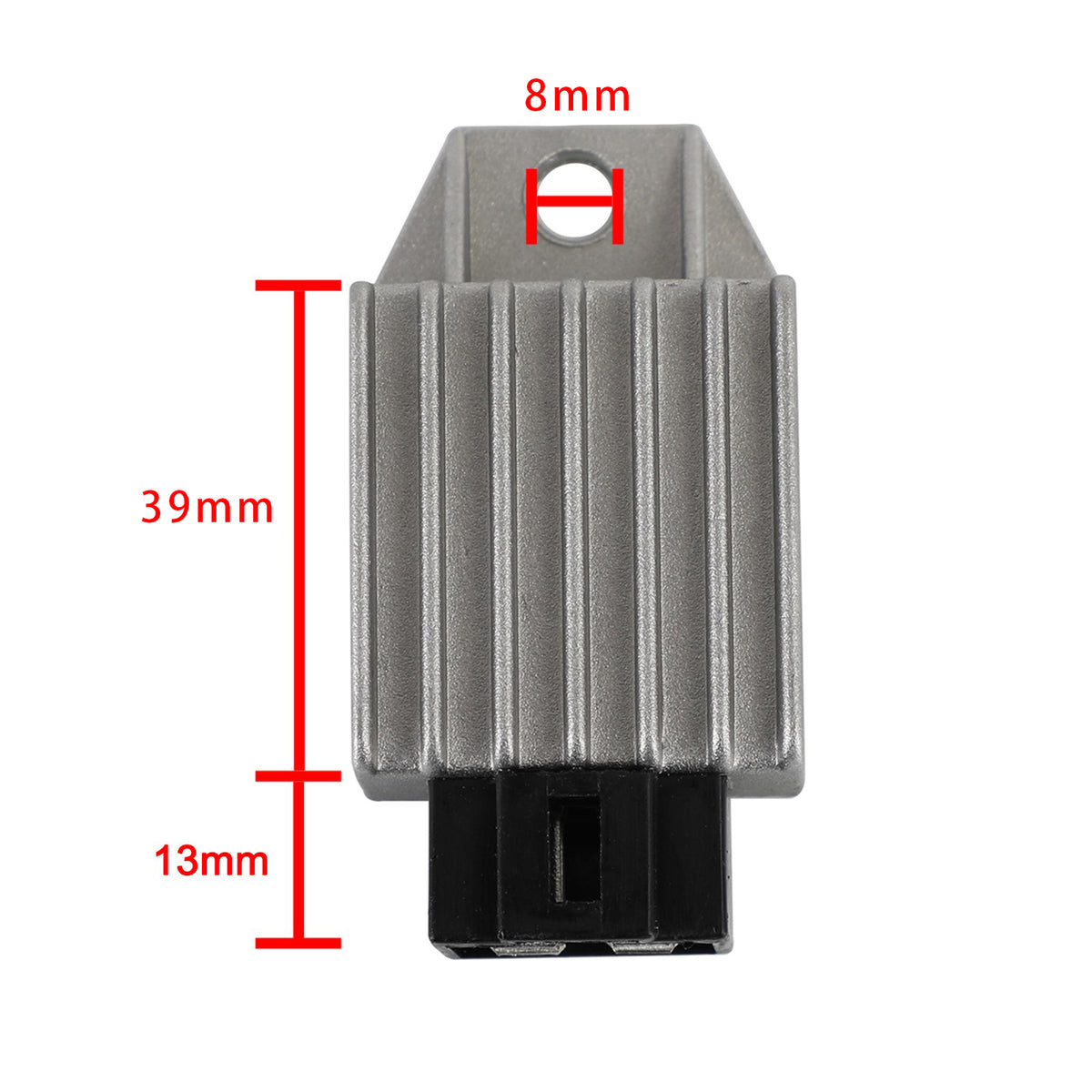 Rectificador regulador de voltaje para patinete, 4 pines, 12V, para Coolster SunL ​​TaoTao Roketa genérico