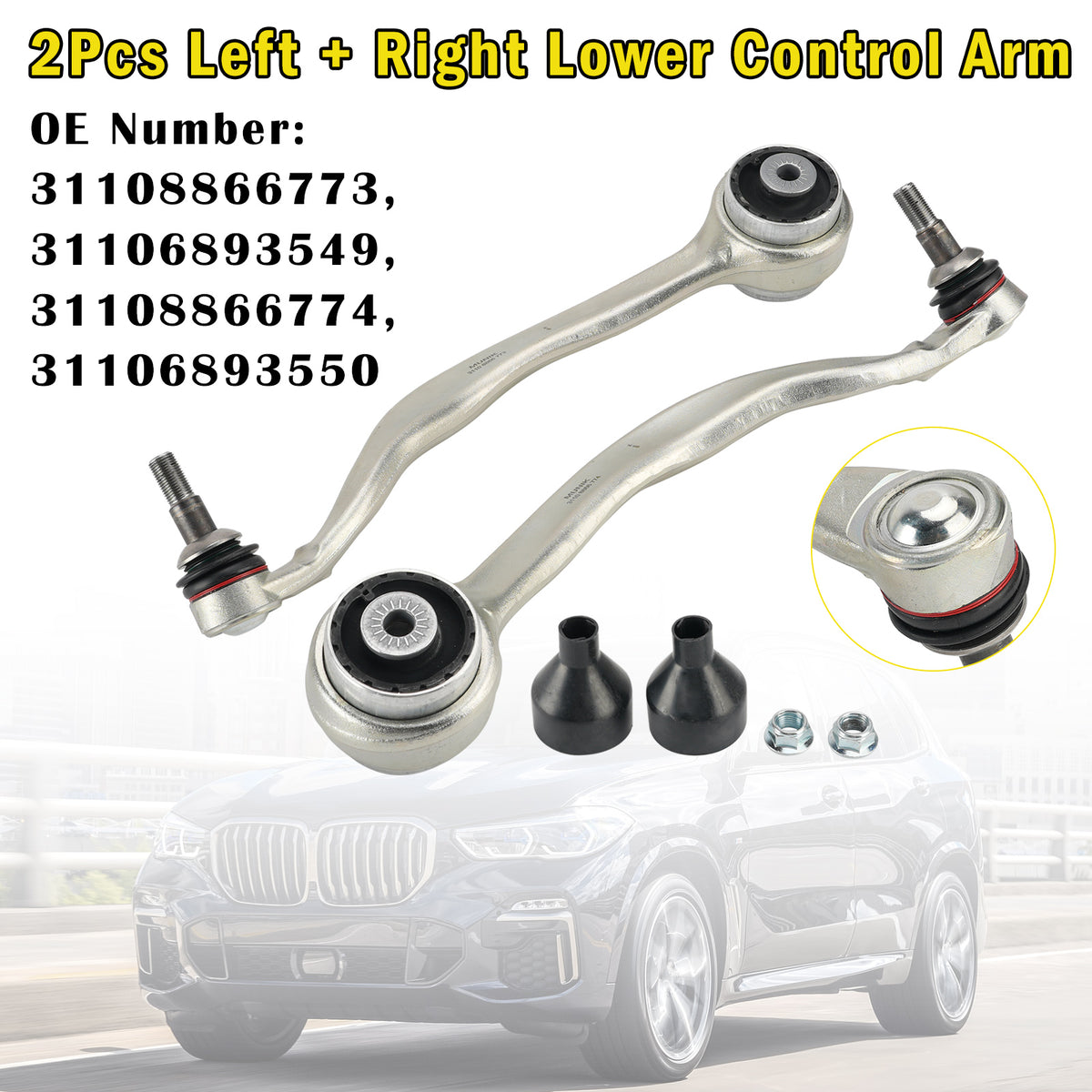 2019–2024 BMW X5 G05 X6 G06 X7 G07 – 2 untere Querlenker links und rechts