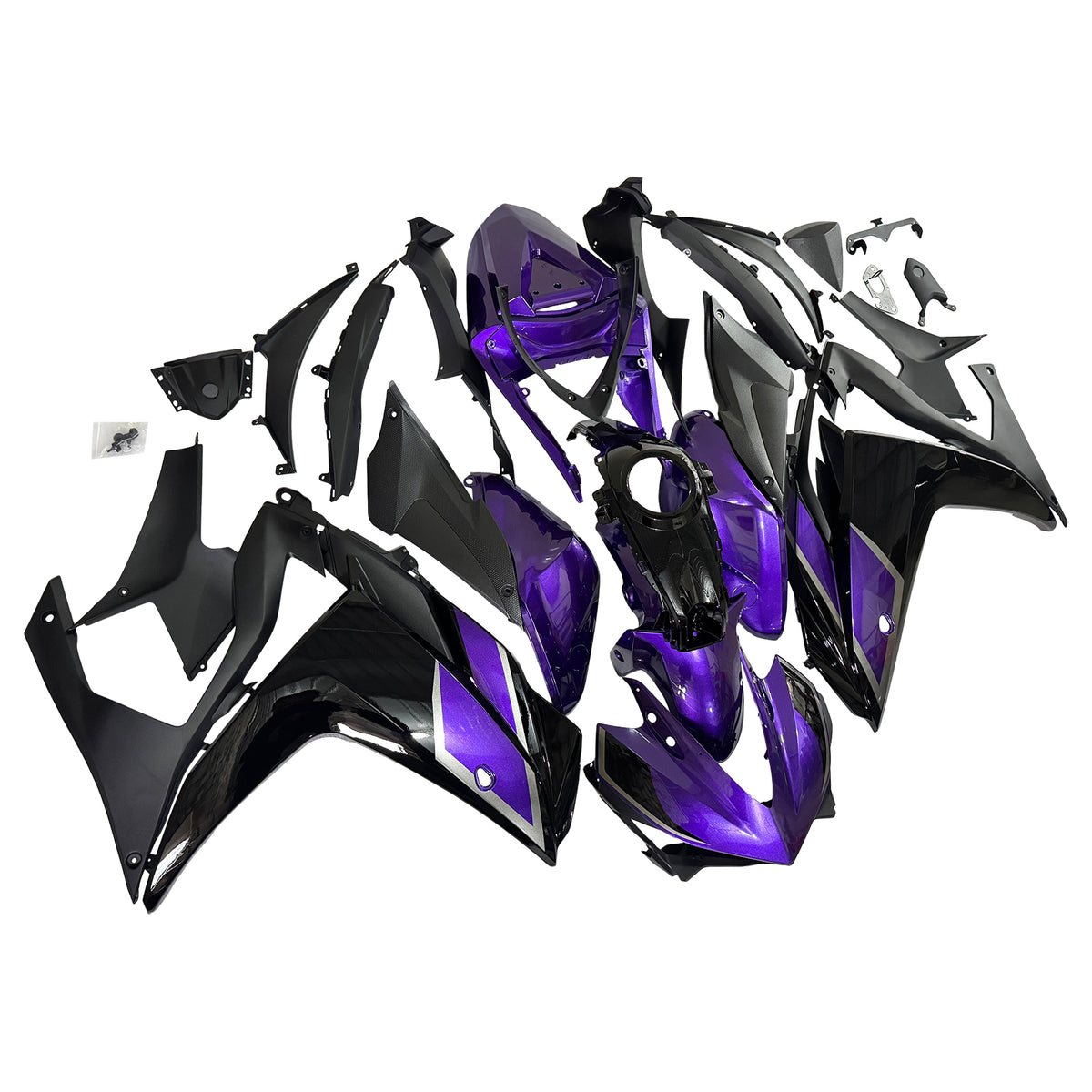 ABS-ruiskutettu suojasarja Yamaha YZF-R3 2014-2018 ja R25 2015-2017