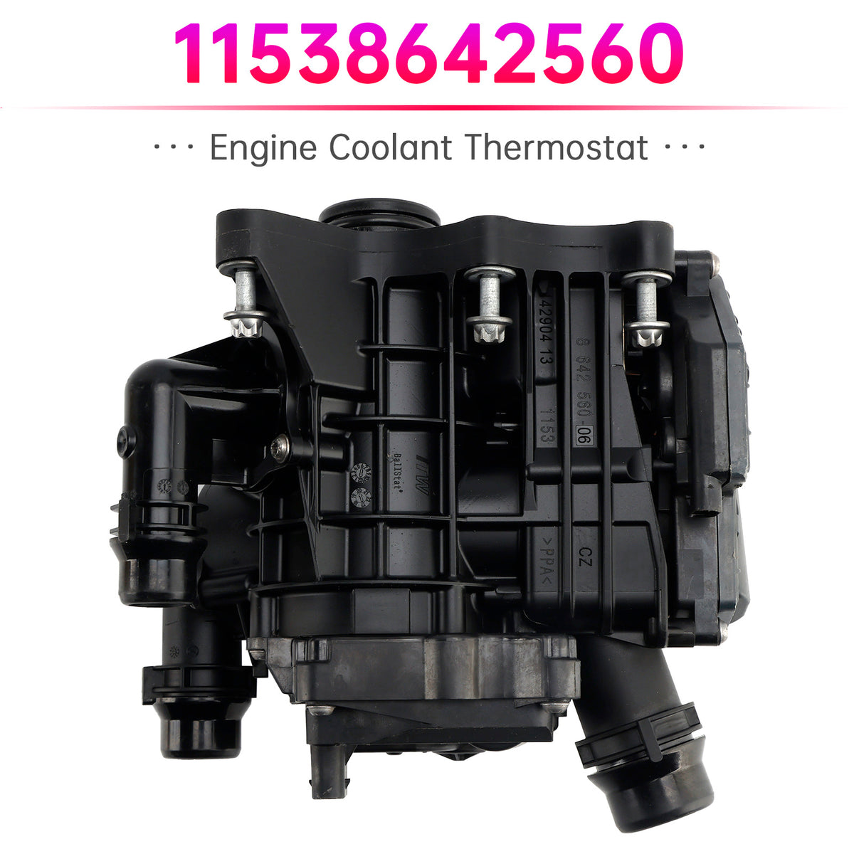 Kühlmittelthermostat für 2,0-Liter-BMW G20, G30, 330, 530, X1, X3, Z4 (10/2017–12/2019) – Teilenummer :  11538642560