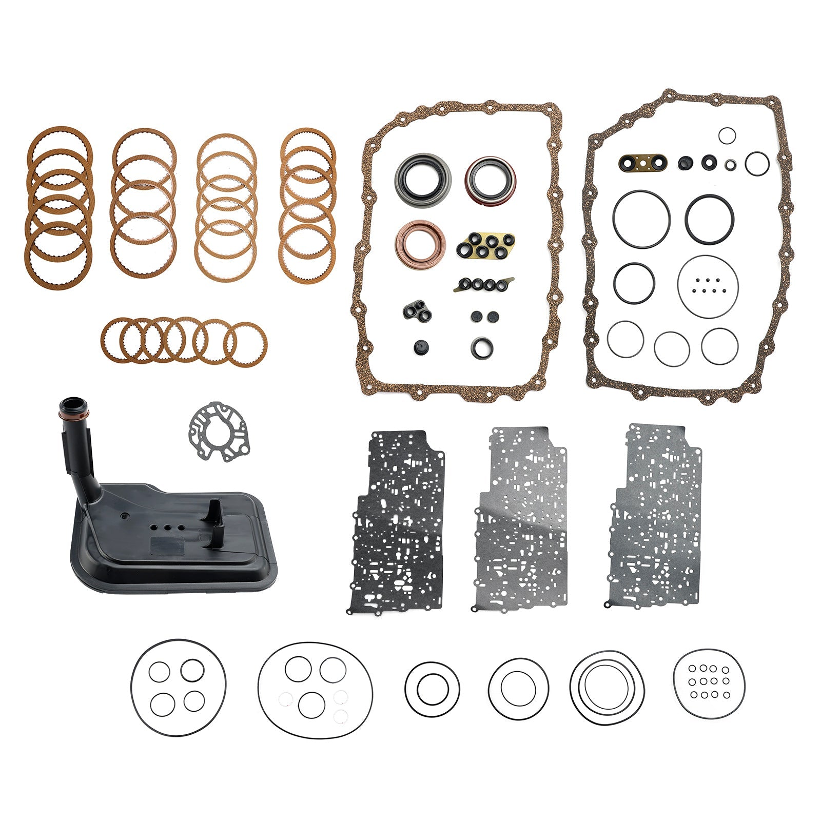 Kit de reconstrucción maestra de transmisión 6L90 6L90E 6L80 6L80E 24236931 KP33900JAX