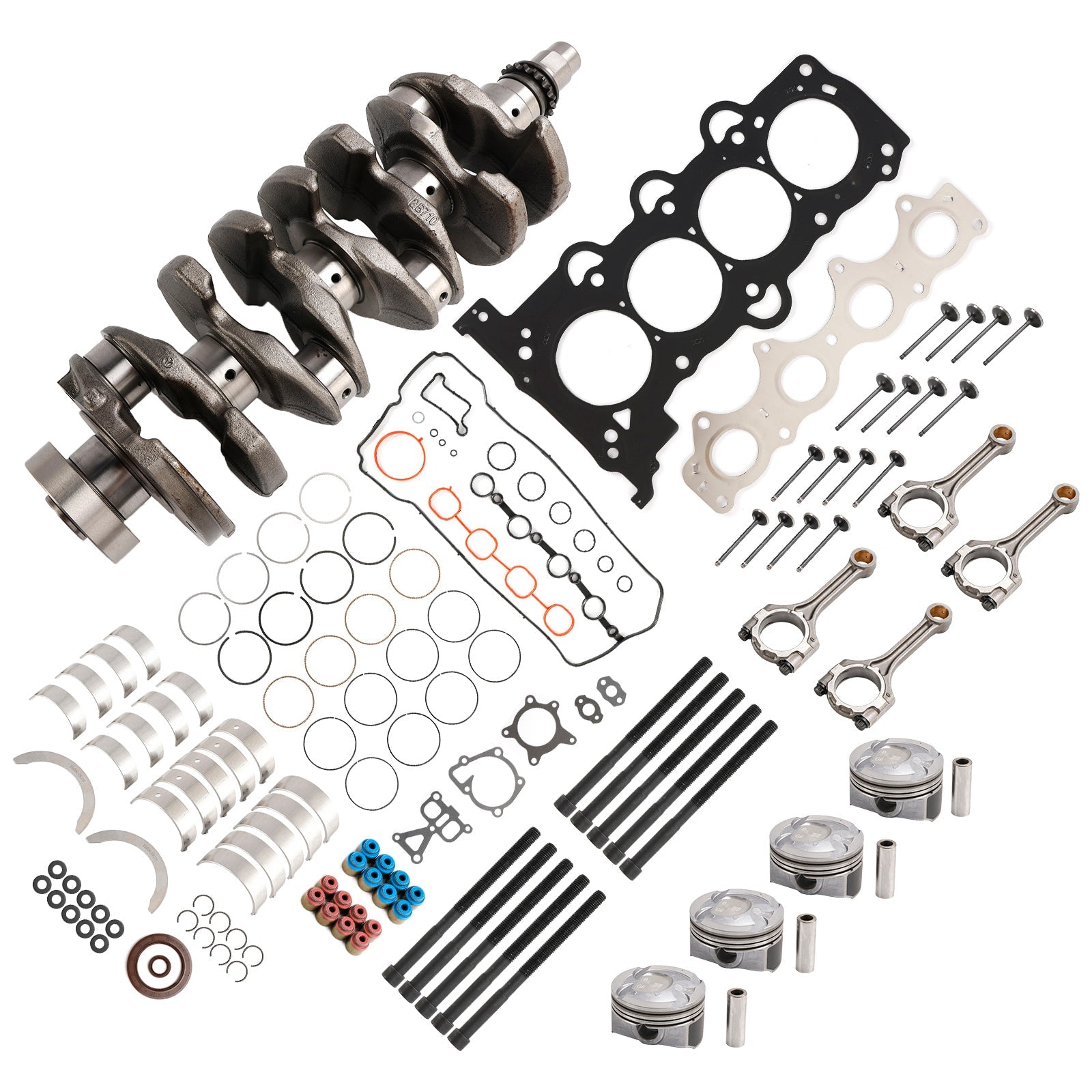 Komplet za remont in obnovo motorja Hyundai Sonata (LF) G4FJ 1.6T 2014-2019 Komplet tesnil batnice 231102B700