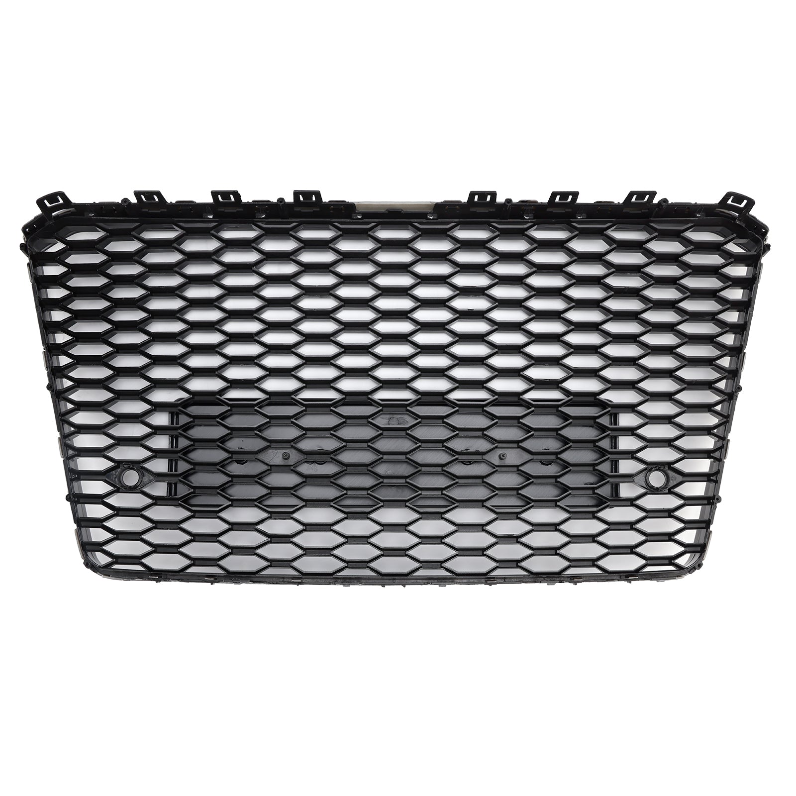 RS8 Style Front Bumper Grille Honeycomb Grill Pour Audi A8 S8 2015-2017 Black