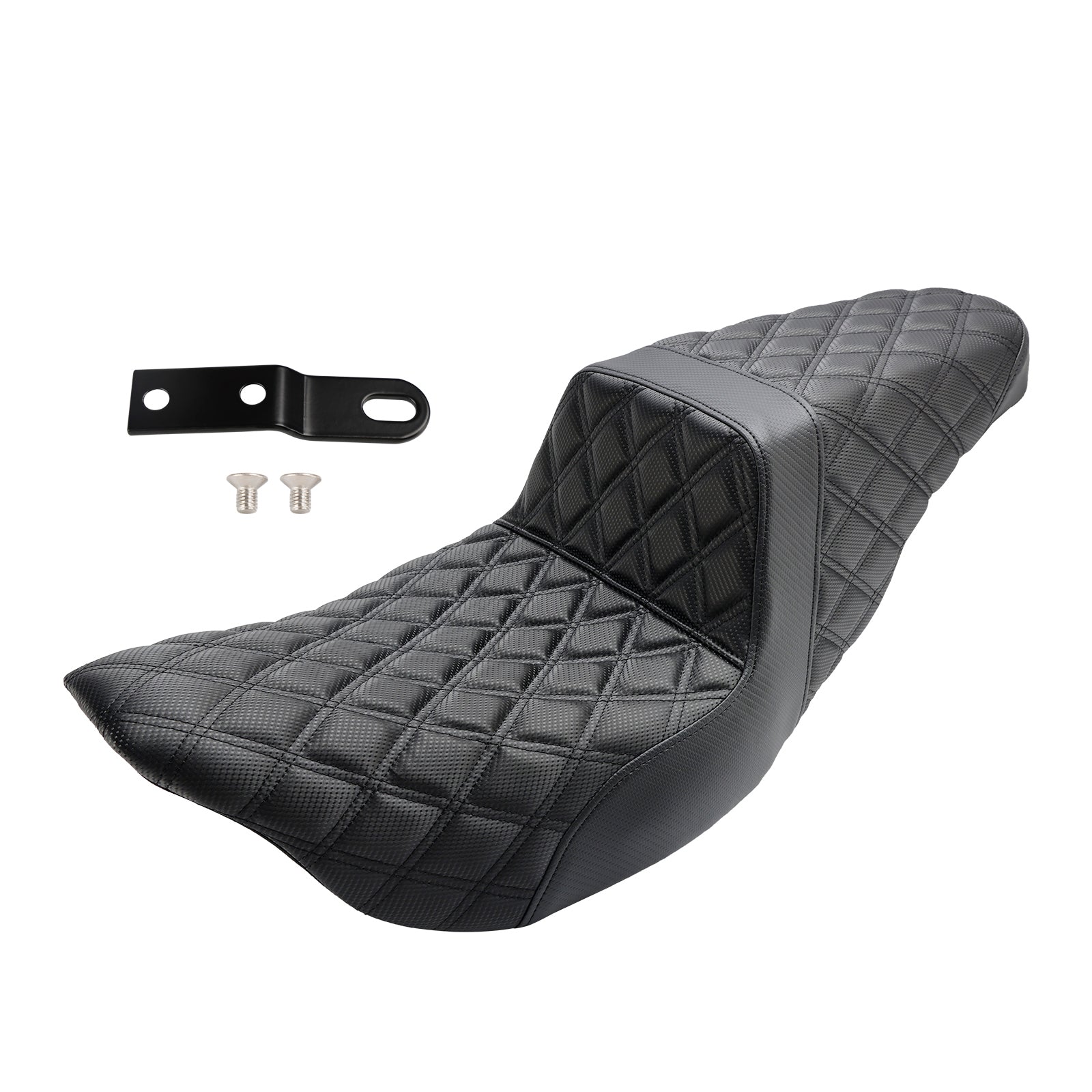 Asiento del pasajero negro del conductor/delantero/trasero para CVO Electra Glide Ultra Classic FLHTCUSE4 2009
